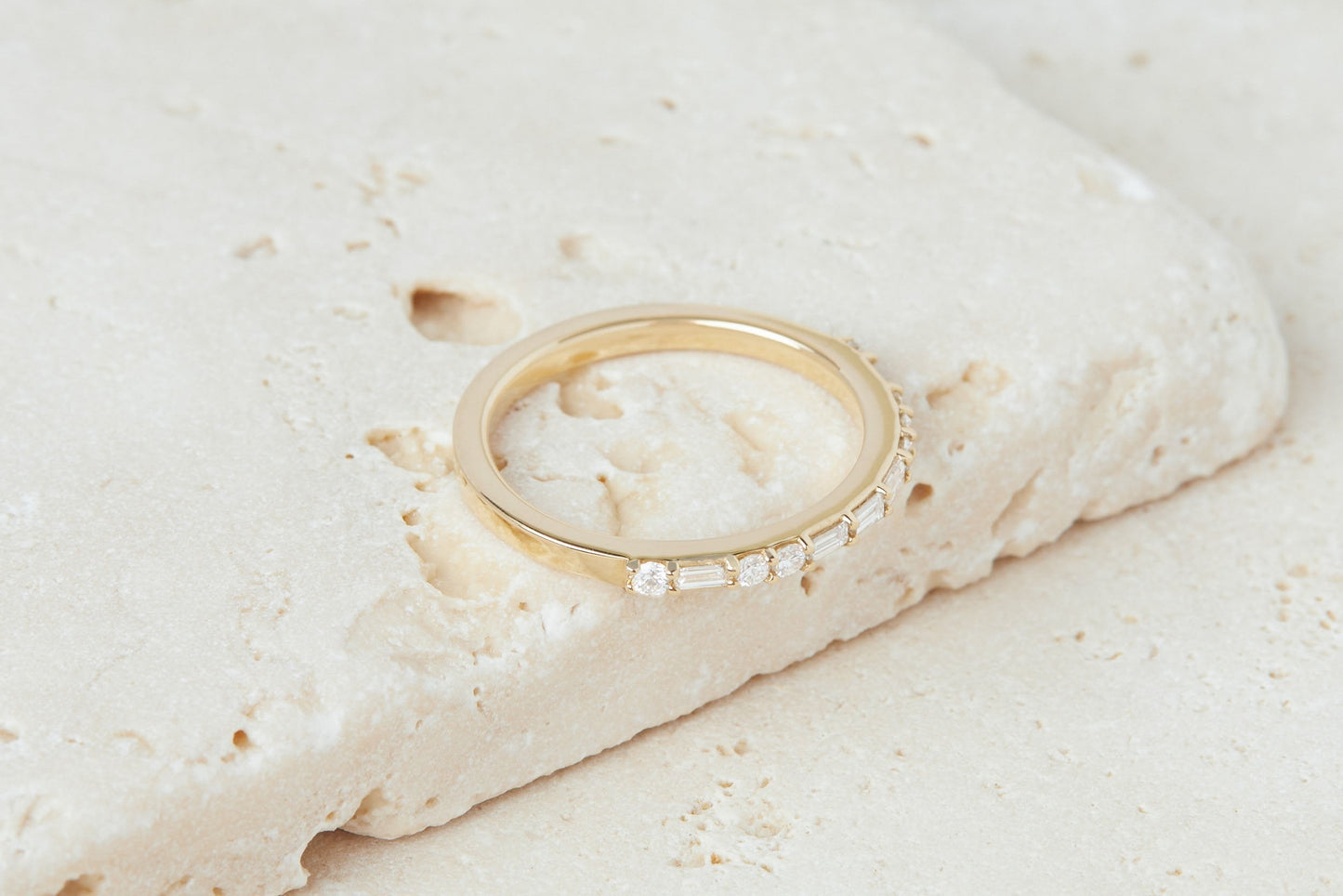 0.37 CT Round Full Eternity Lab Grown Diamond Wedding Band