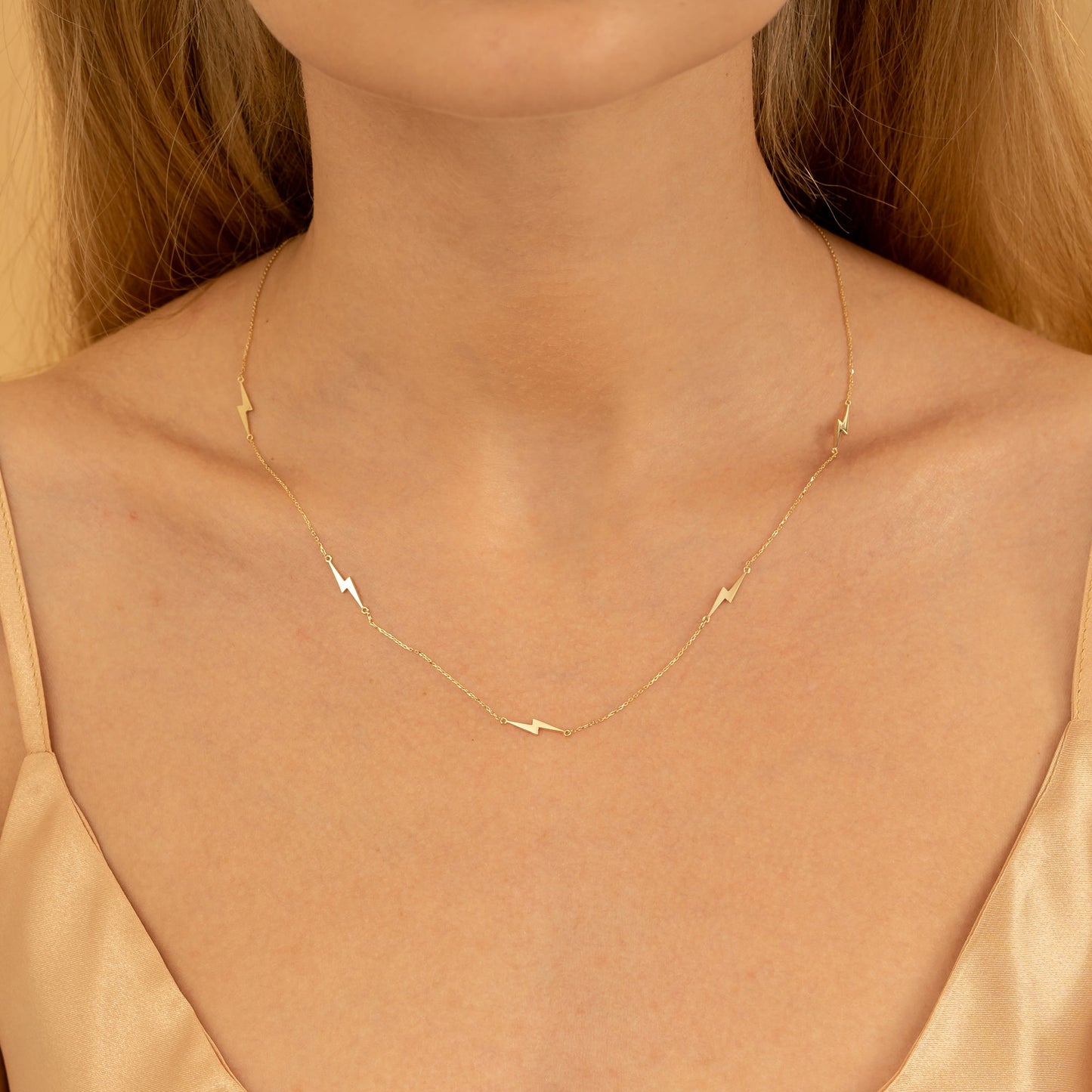 1.0 CT Round Bezel Solitaire Lab Grown Diamond Necklace