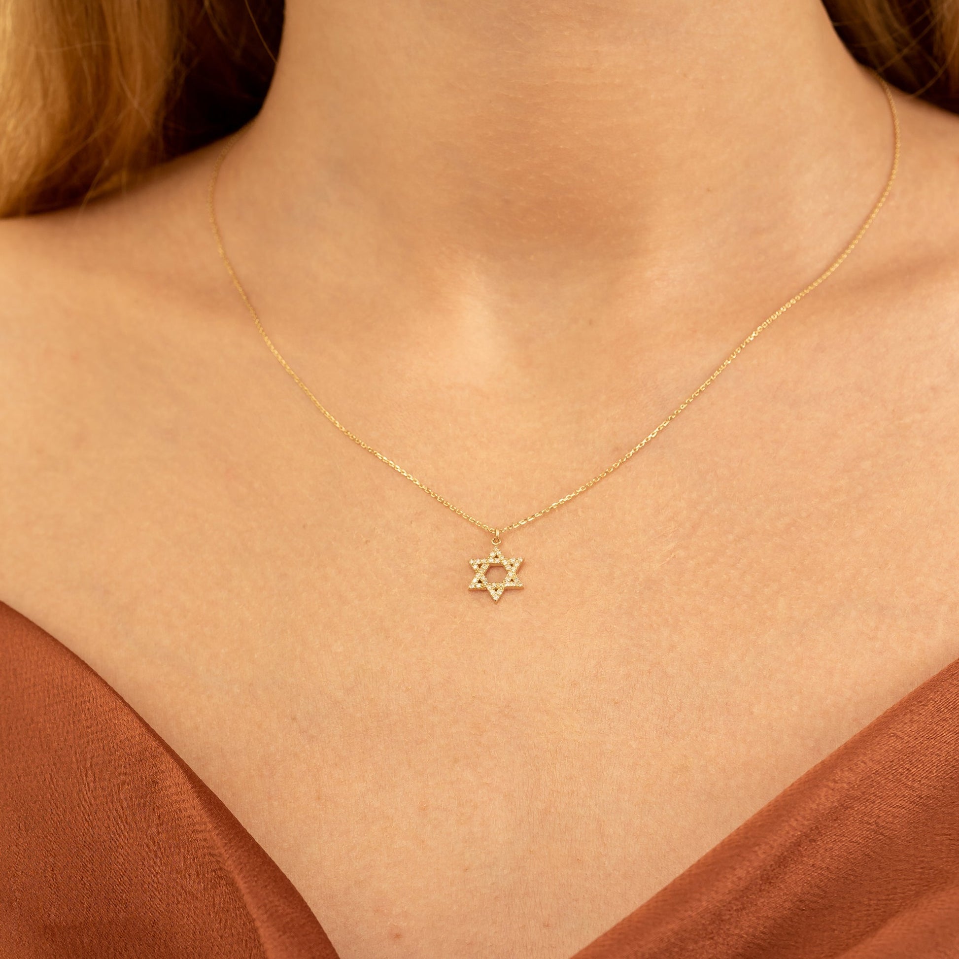 1.0 CT Round Bezel Solitaire Lab Grown Diamond Necklace