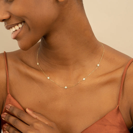 1.0 CT Round Bezel Solitaire Lab Grown Diamond Necklace