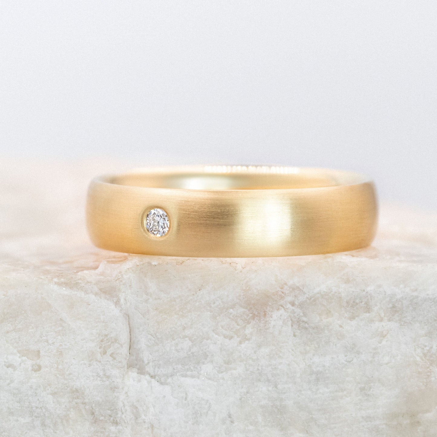 0.37 CT Round Full Eternity Lab Grown Diamond Wedding Band