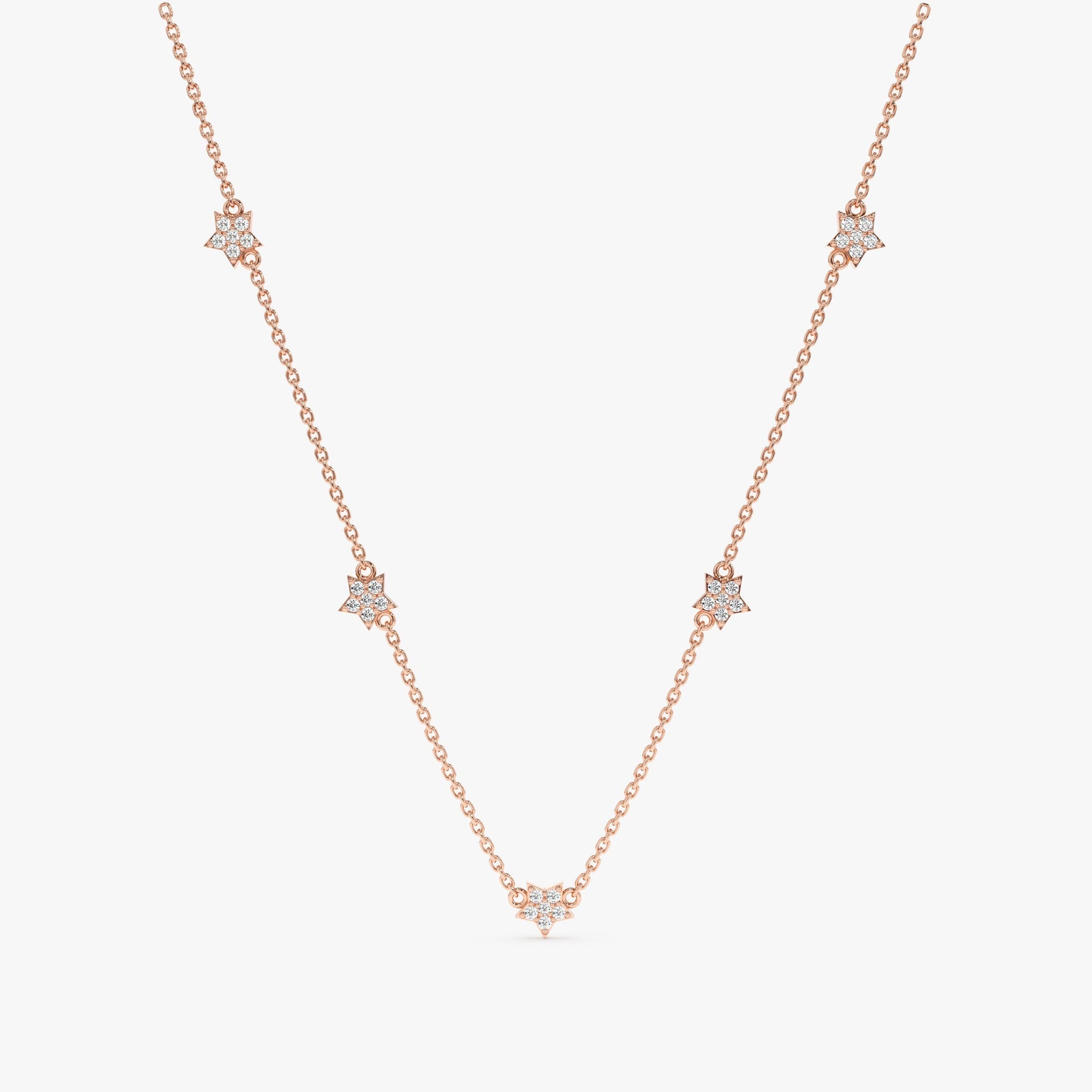 1.0 CT Round Bezel Solitaire Lab Grown Diamond Necklace