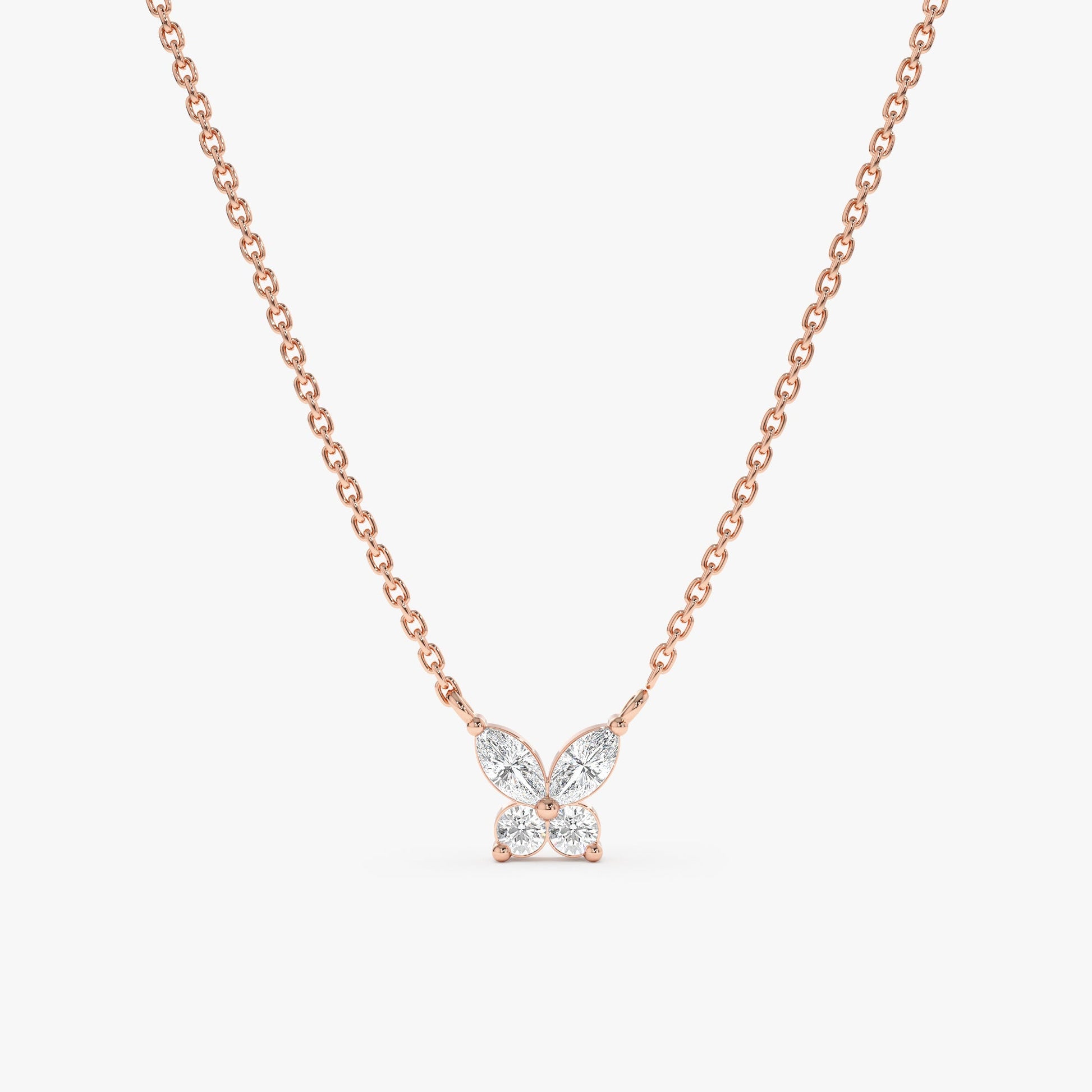 1.0 CT Round Bezel Solitaire Lab Grown Diamond Necklace