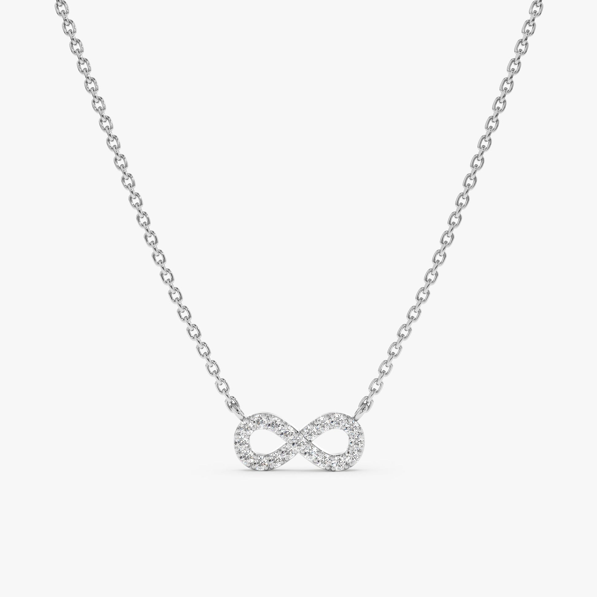 1.0 CT Round Bezel Solitaire Lab Grown Diamond Necklace