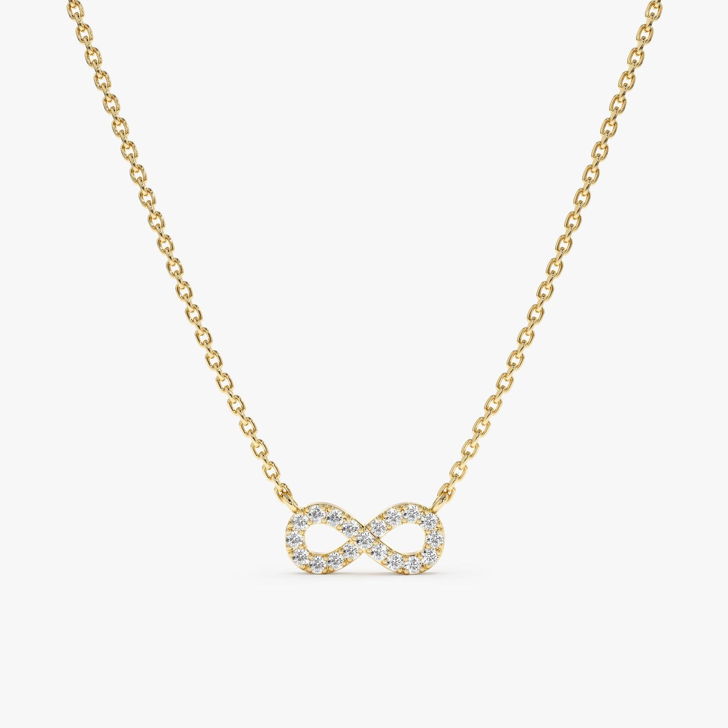 1.0 CT Round Bezel Solitaire Lab Grown Diamond Necklace