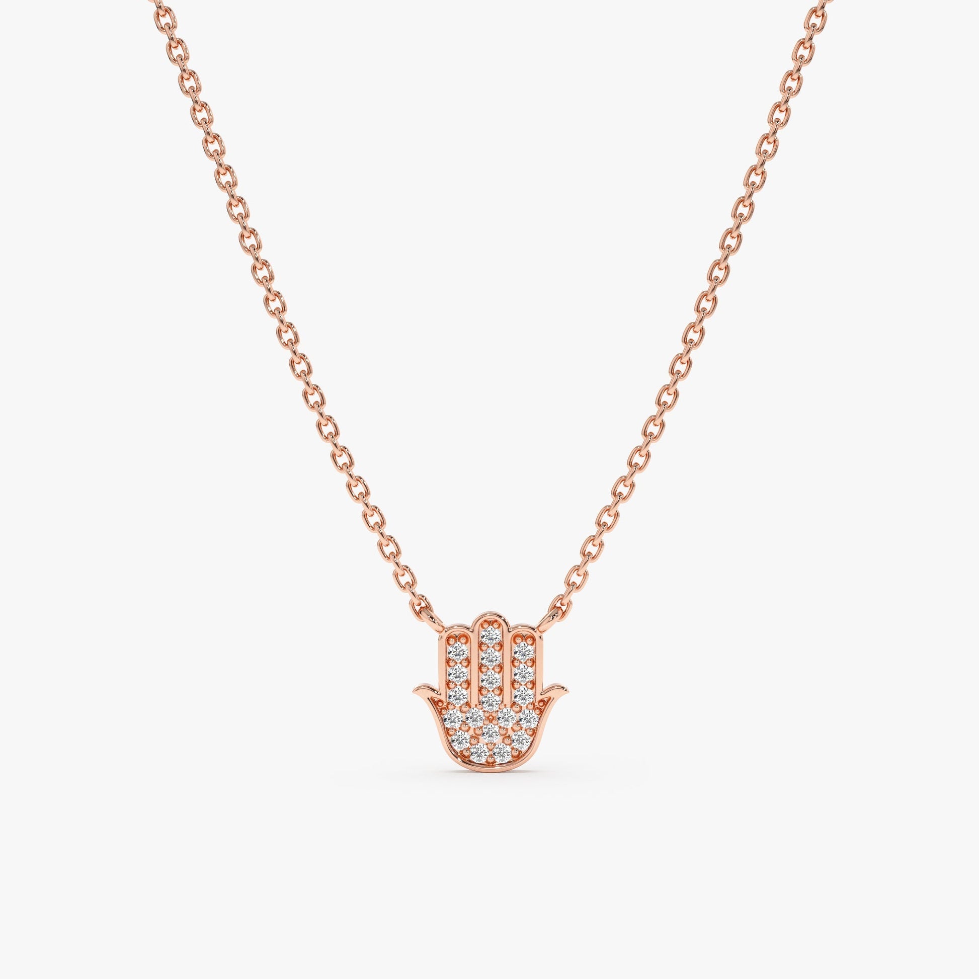 1.0 CT Round Bezel Solitaire Lab Grown Diamond Necklace