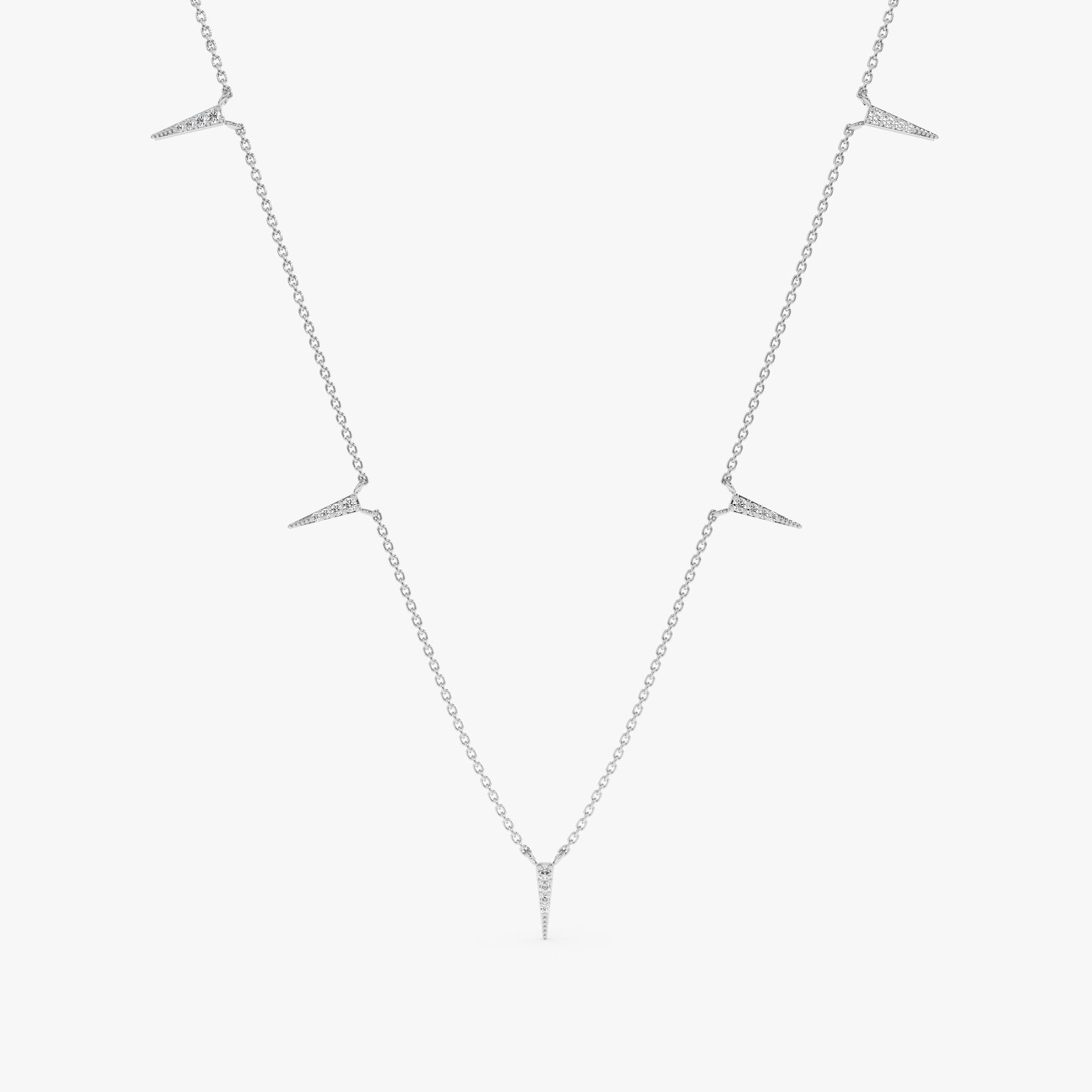 1.0 CT Round Bezel Solitaire Lab Grown Diamond Necklace