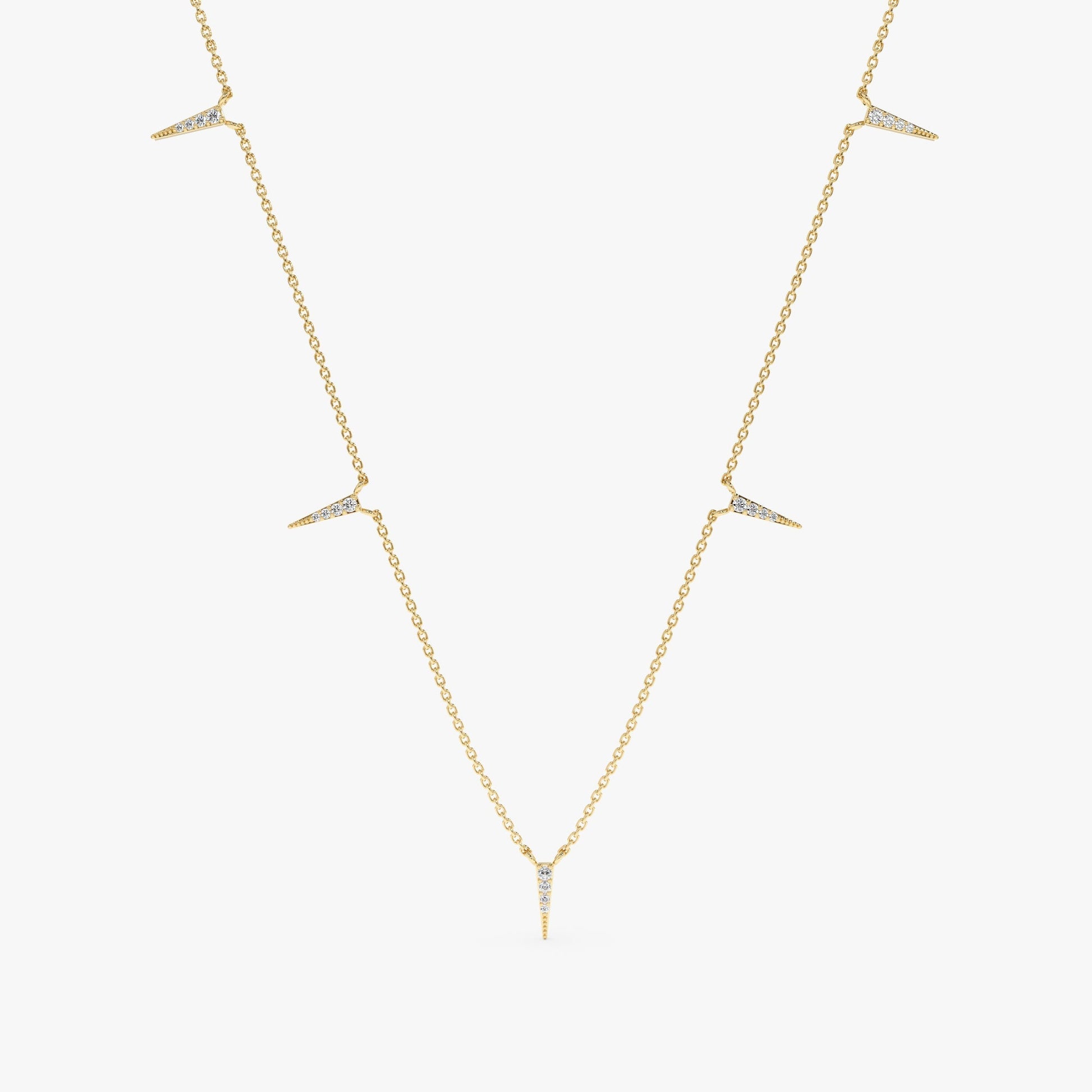 1.0 CT Round Bezel Solitaire Lab Grown Diamond Necklace