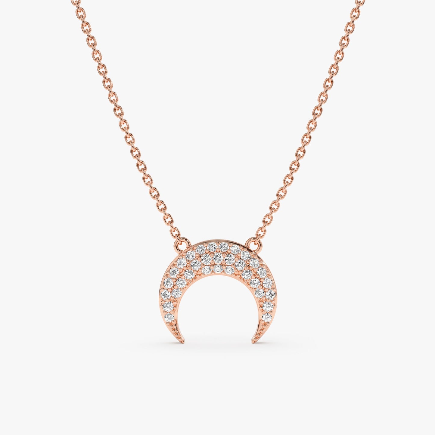 1.0 CT Round Bezel Solitaire Lab Grown Diamond Necklace
