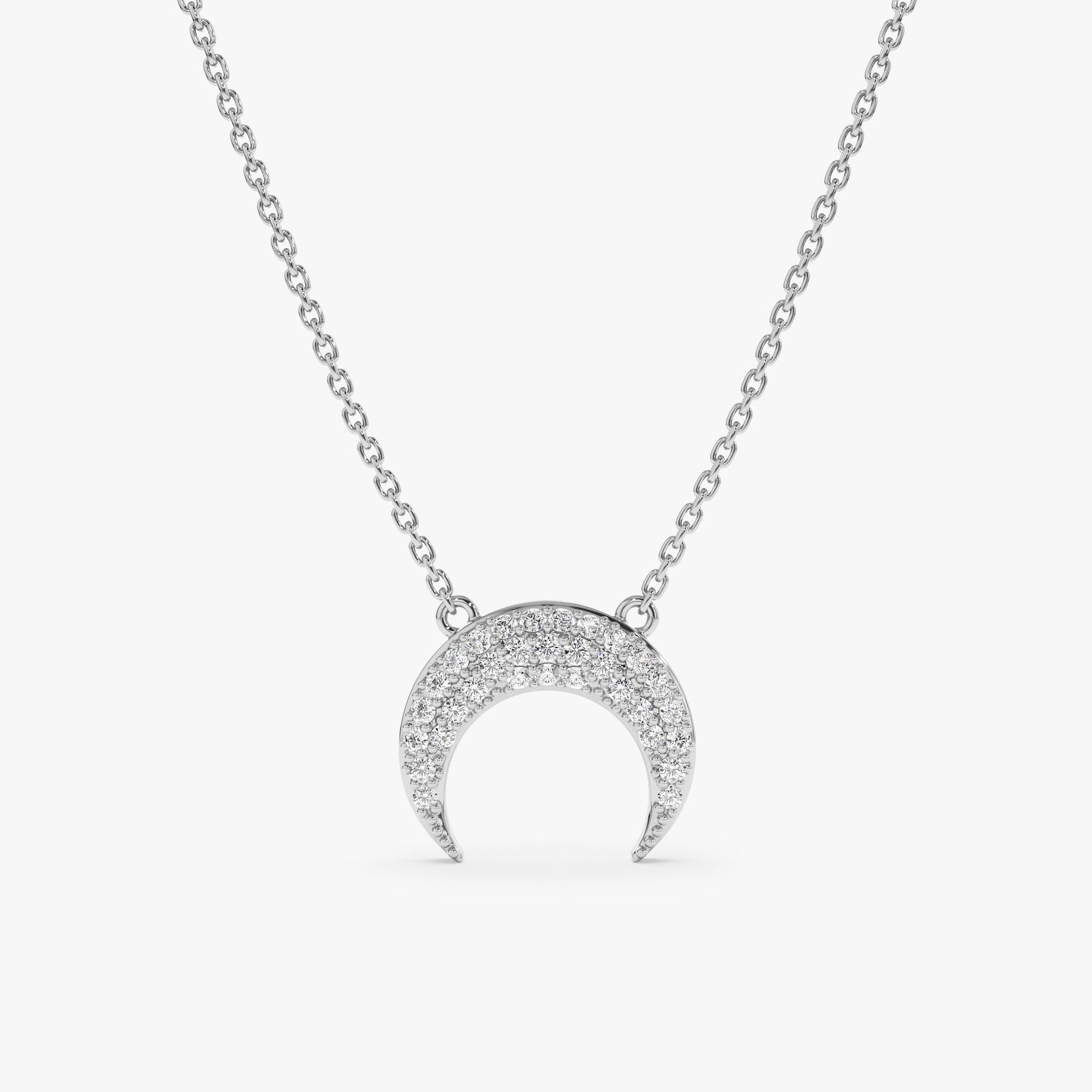 1.0 CT Round Bezel Solitaire Lab Grown Diamond Necklace