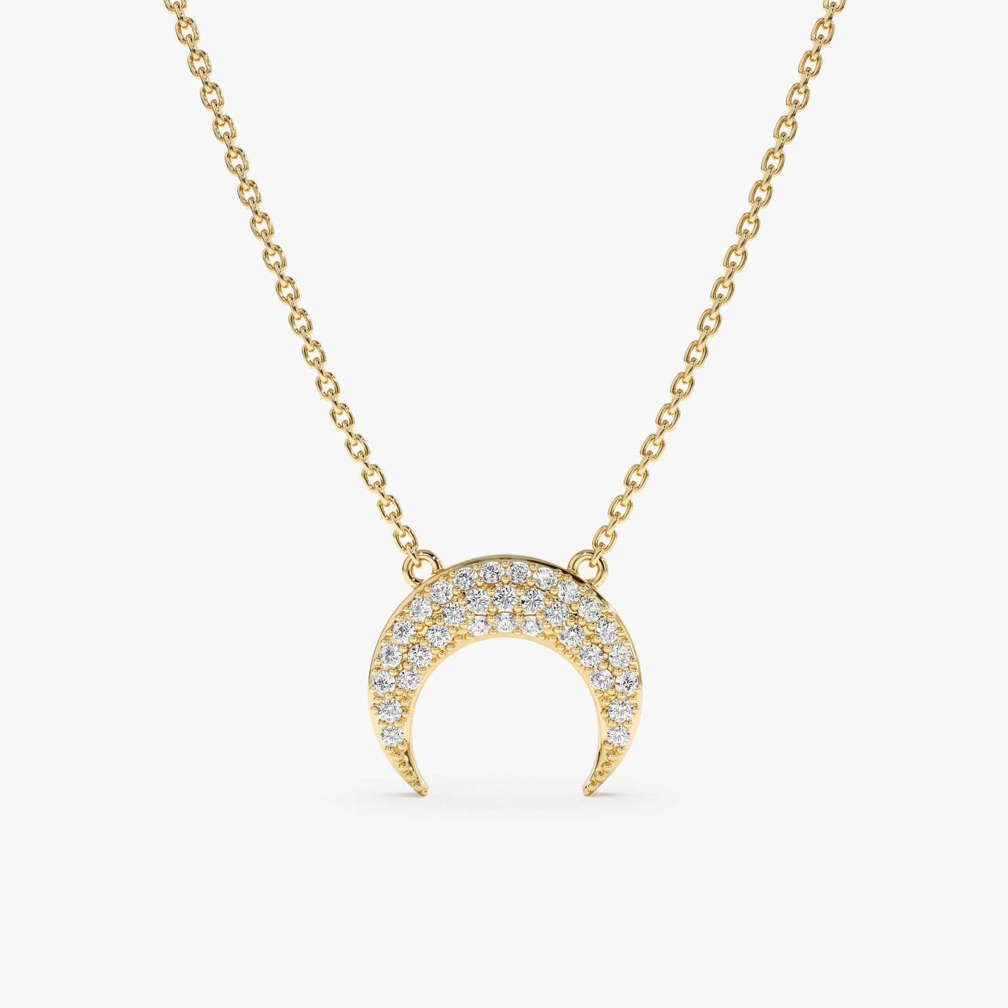 1.0 CT Round Bezel Solitaire Lab Grown Diamond Necklace