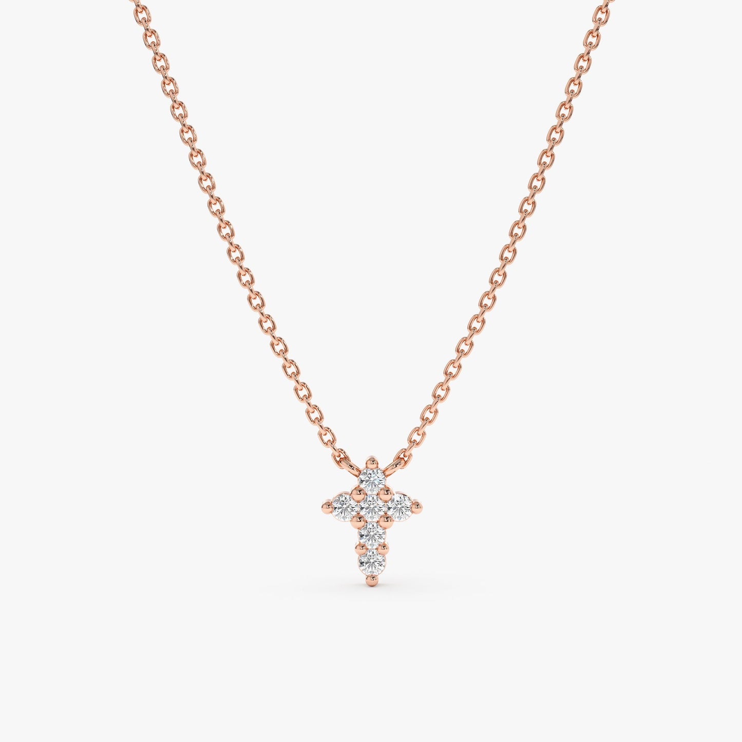 1.0 CT Round Bezel Solitaire Lab Grown Diamond Necklace