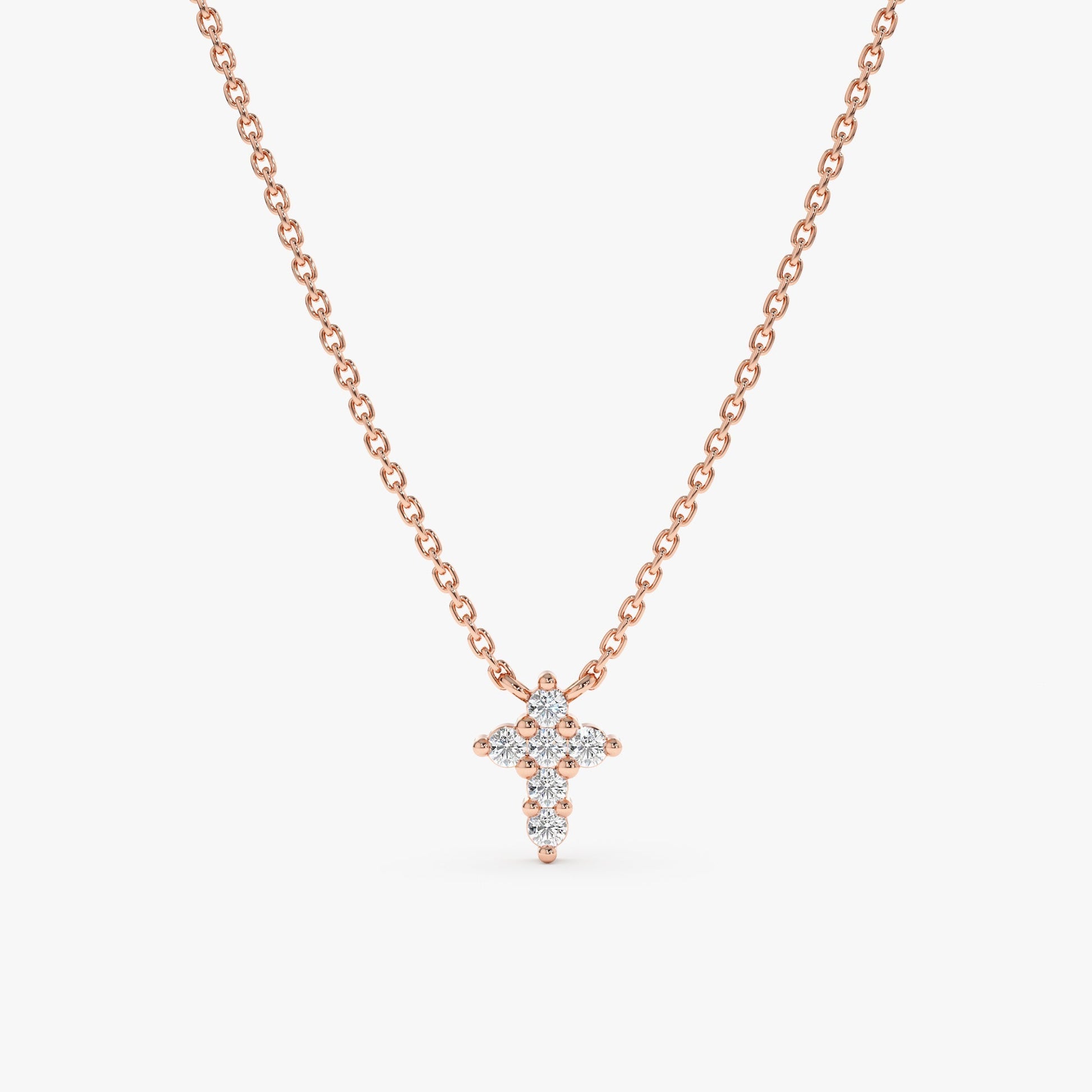 1.0 CT Round Bezel Solitaire Lab Grown Diamond Necklace