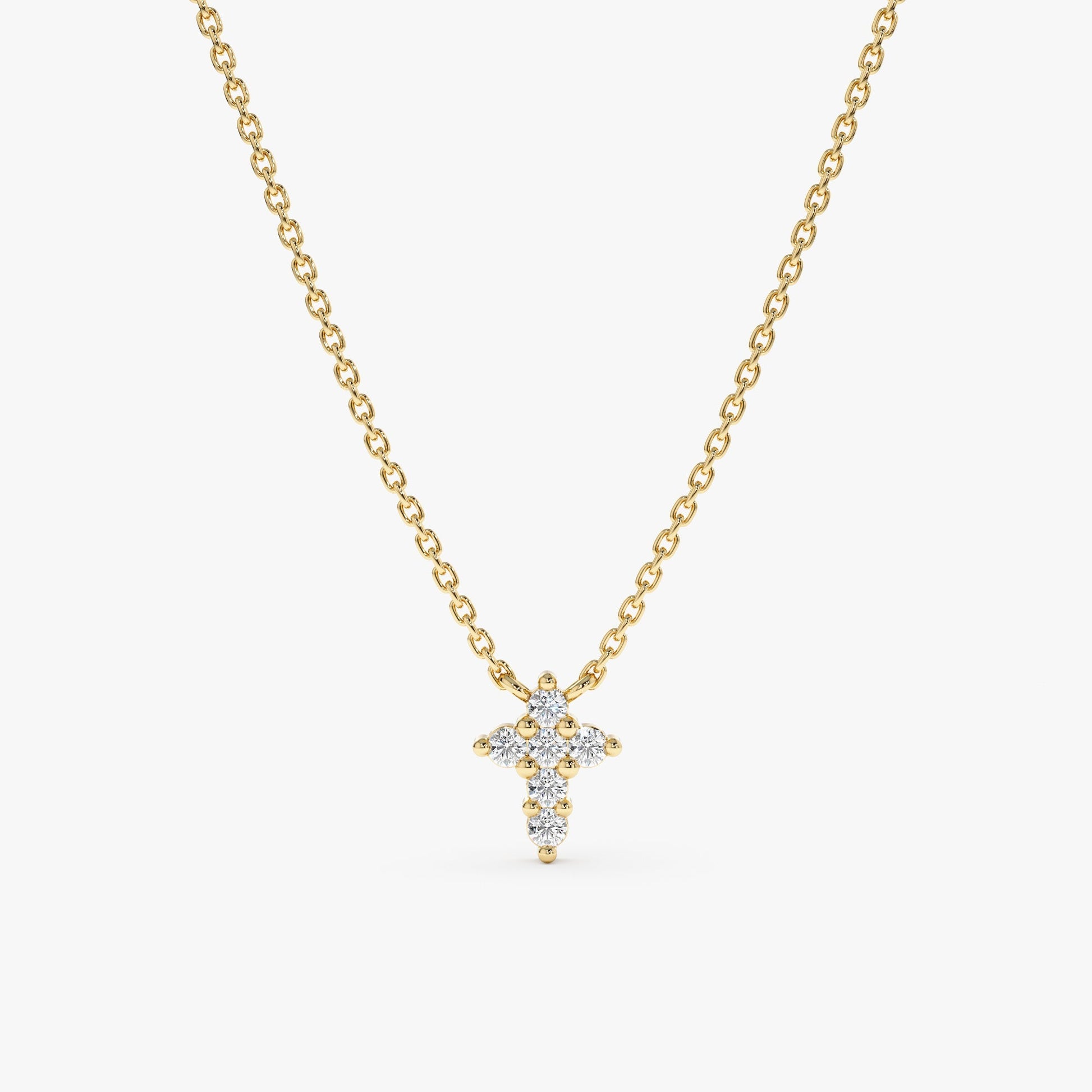 1.0 CT Round Bezel Solitaire Lab Grown Diamond Necklace