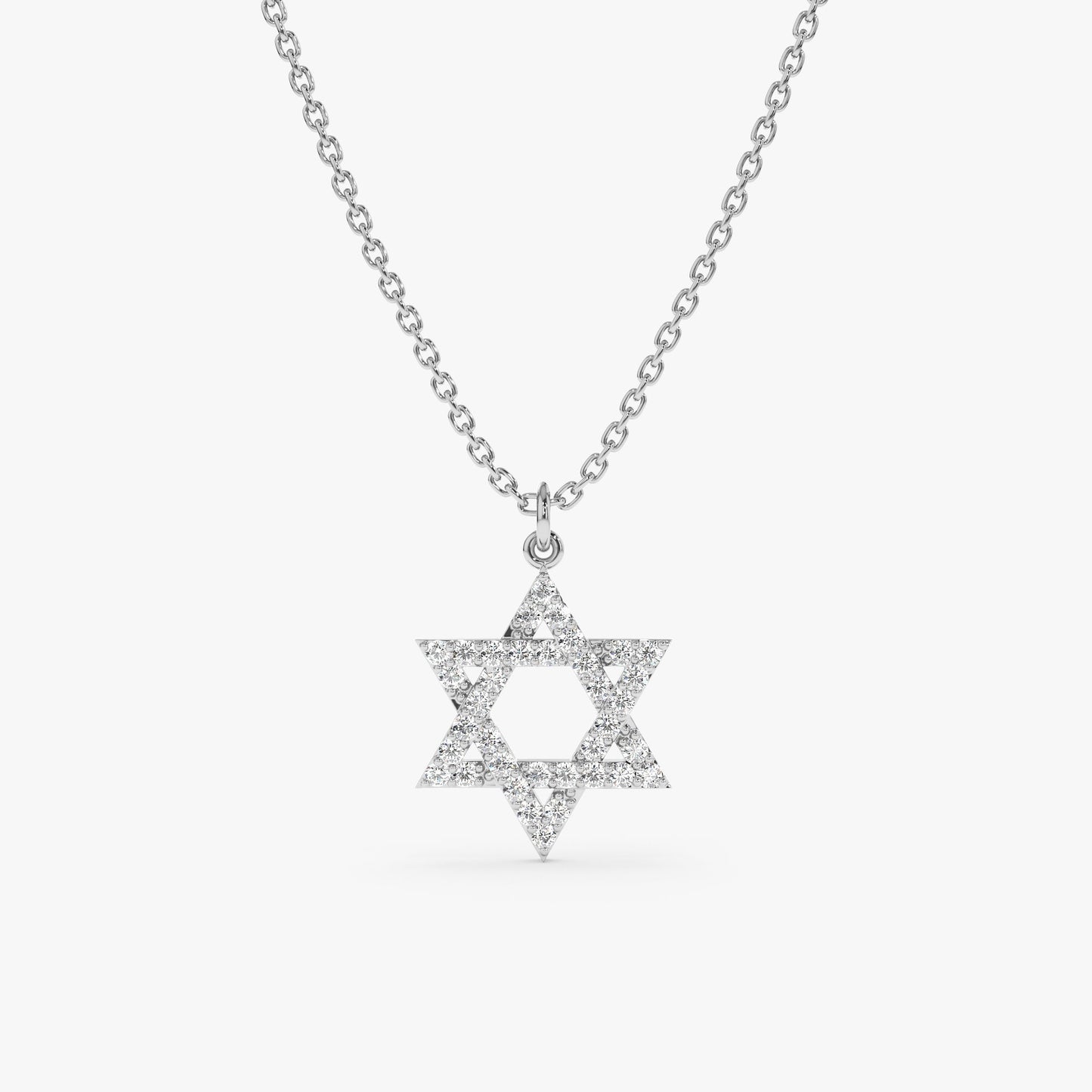 1.0 CT Round Bezel Solitaire Lab Grown Diamond Necklace