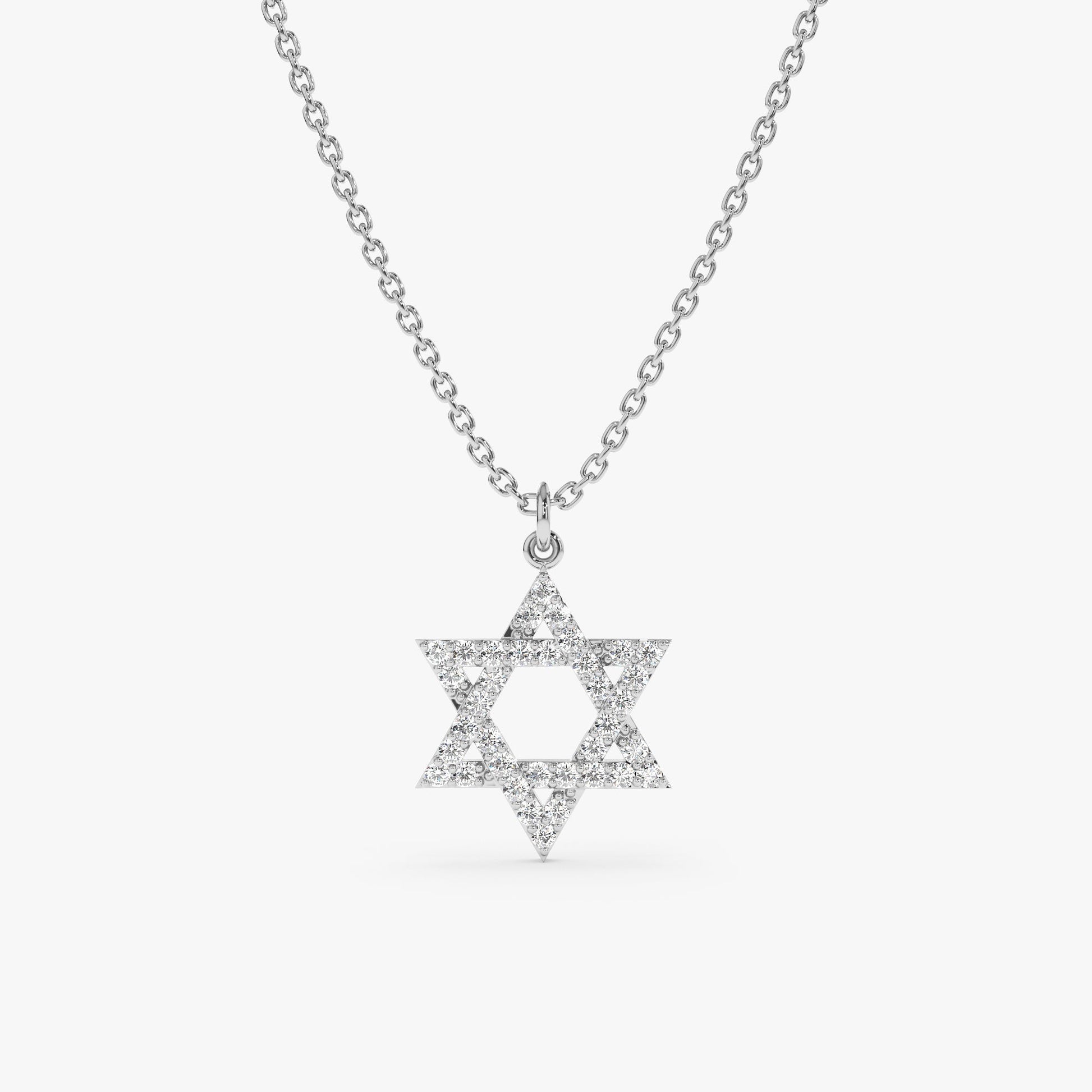 1.0 CT Round Bezel Solitaire Lab Grown Diamond Necklace