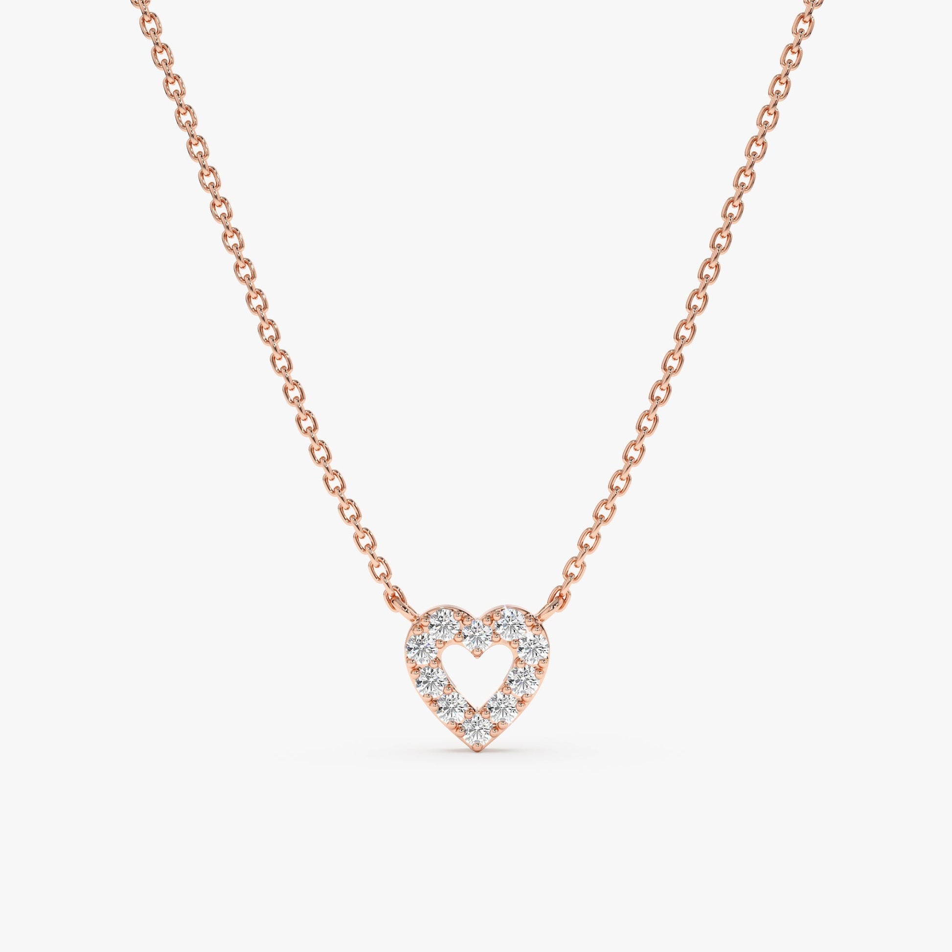 1.0 CT Round Bezel Solitaire Lab Grown Diamond Necklace