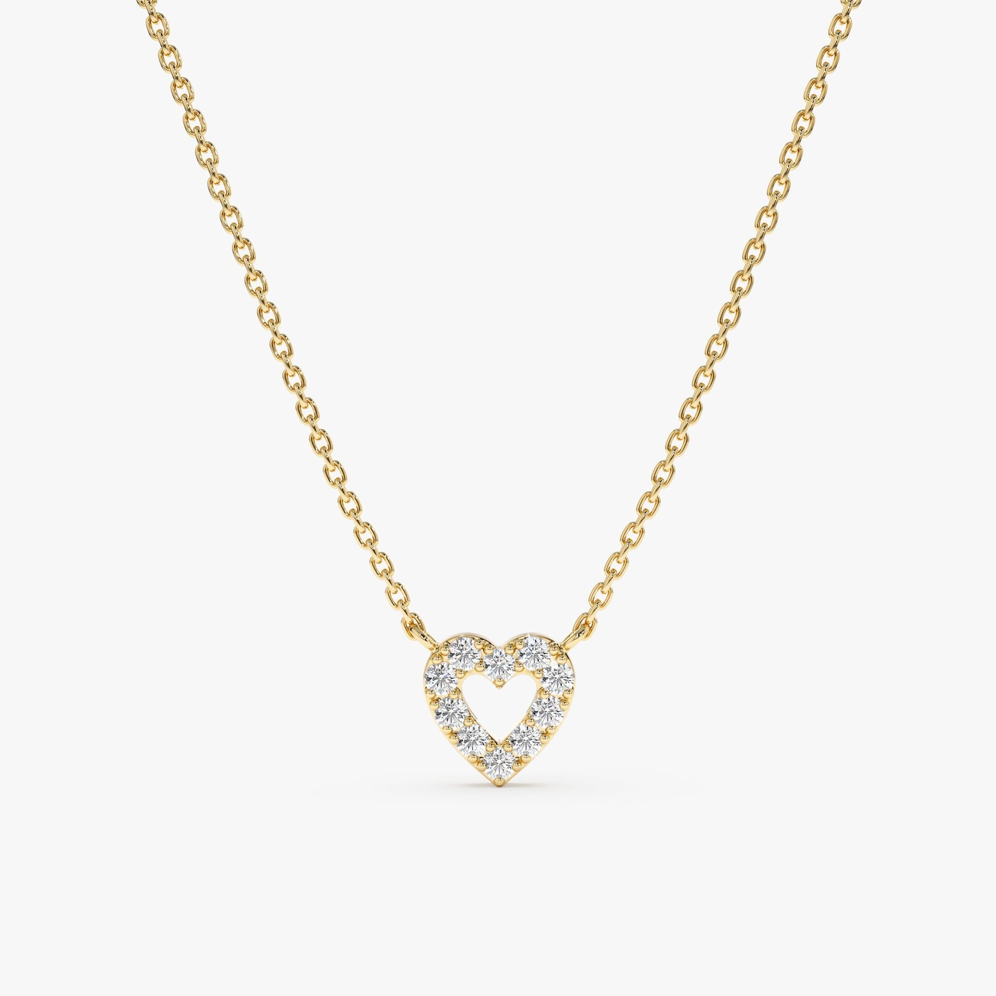 1.0 CT Round Bezel Solitaire Lab Grown Diamond Necklace