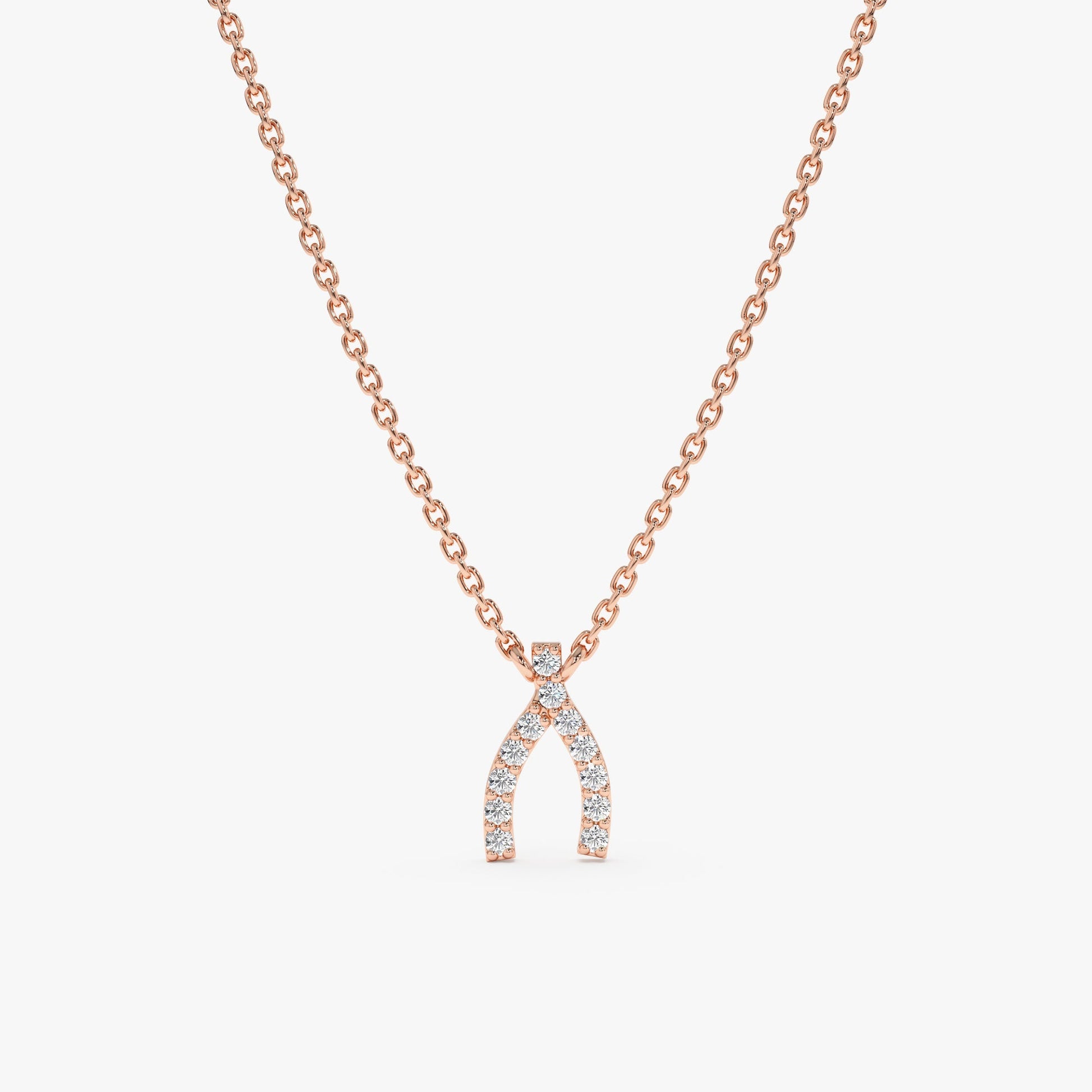 1.0 CT Round Bezel Solitaire Lab Grown Diamond Necklace