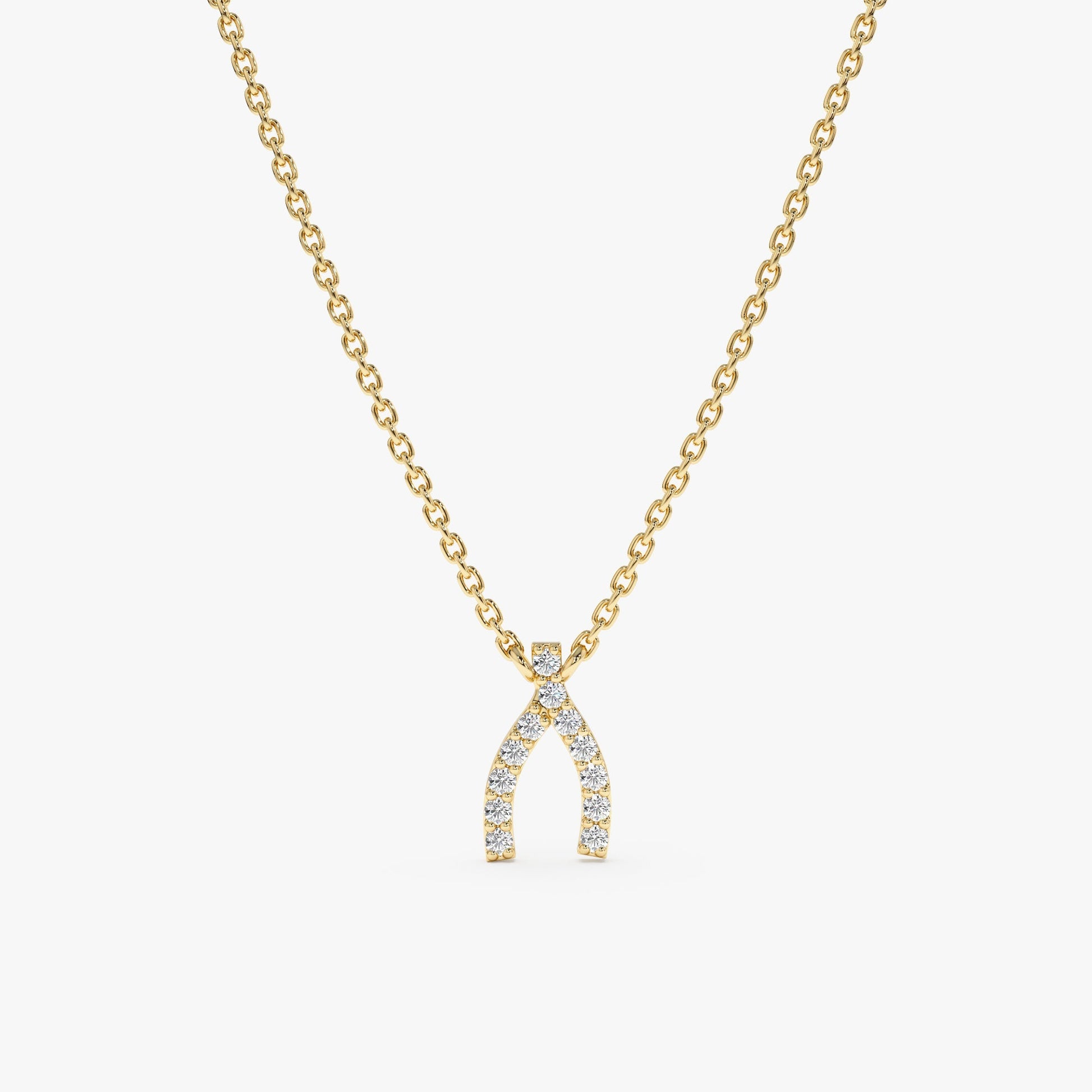 1.0 CT Round Bezel Solitaire Lab Grown Diamond Necklace