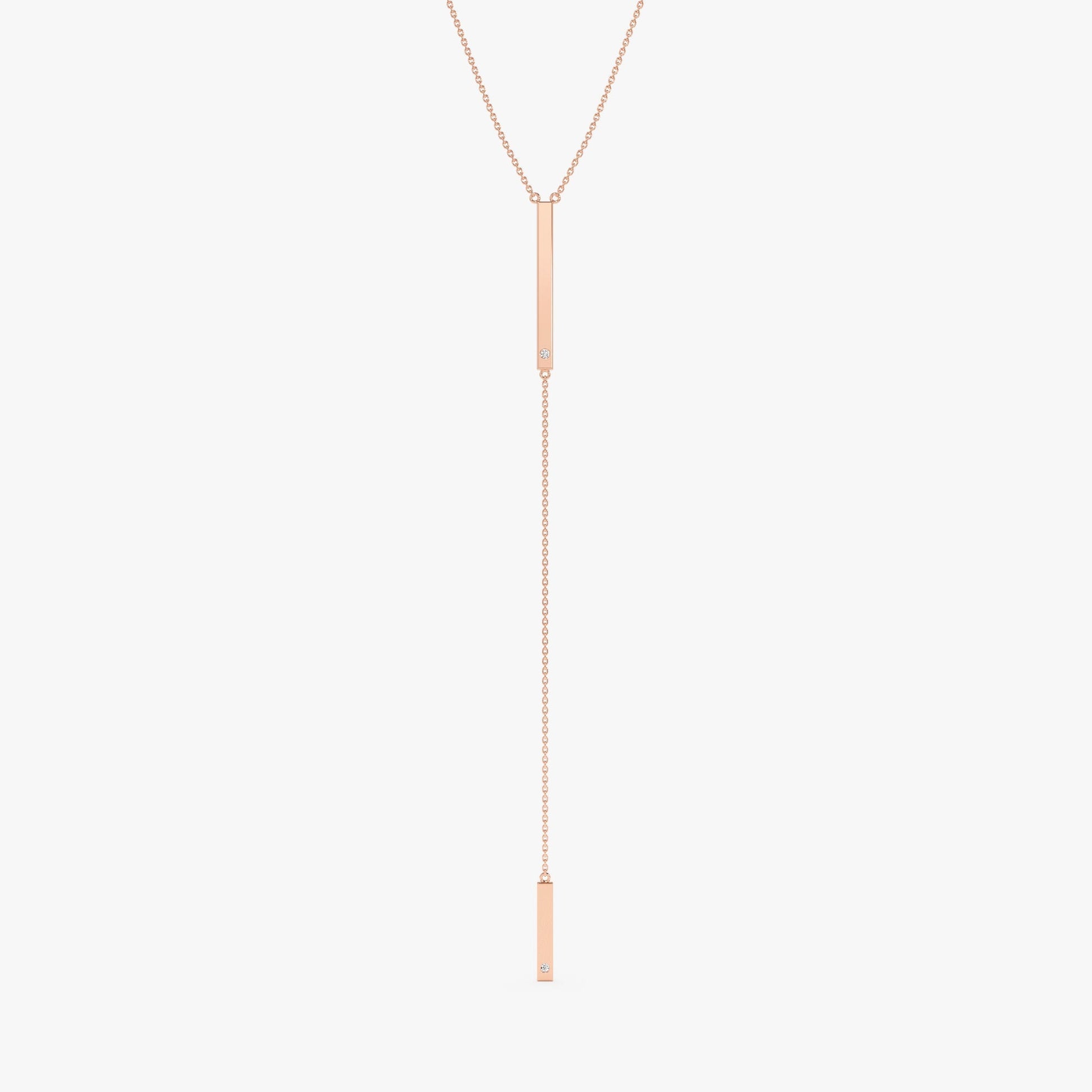 1.0 CT Round Bezel Solitaire Lab Grown Diamond Necklace