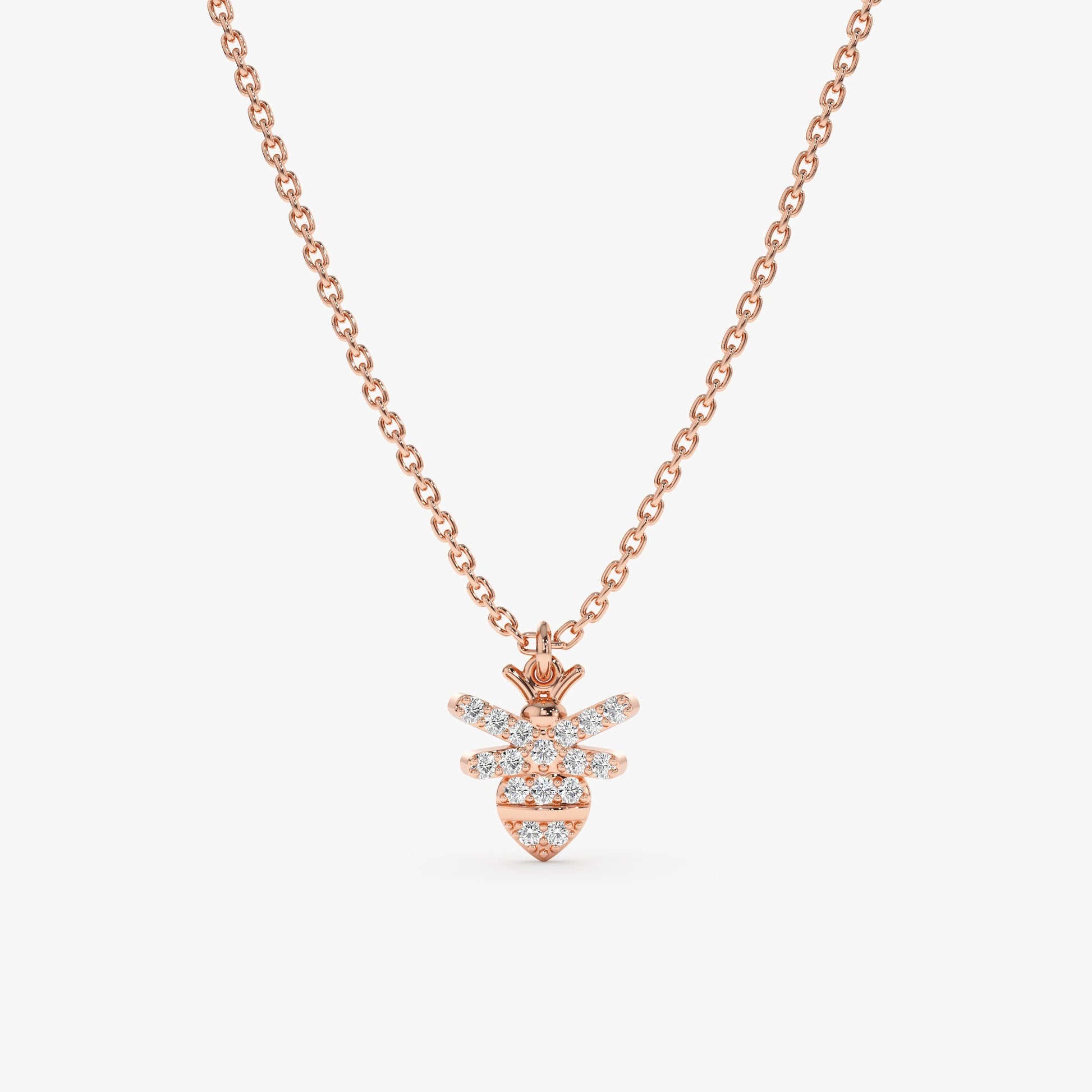 1.0 CT Round Bezel Solitaire Lab Grown Diamond Necklace