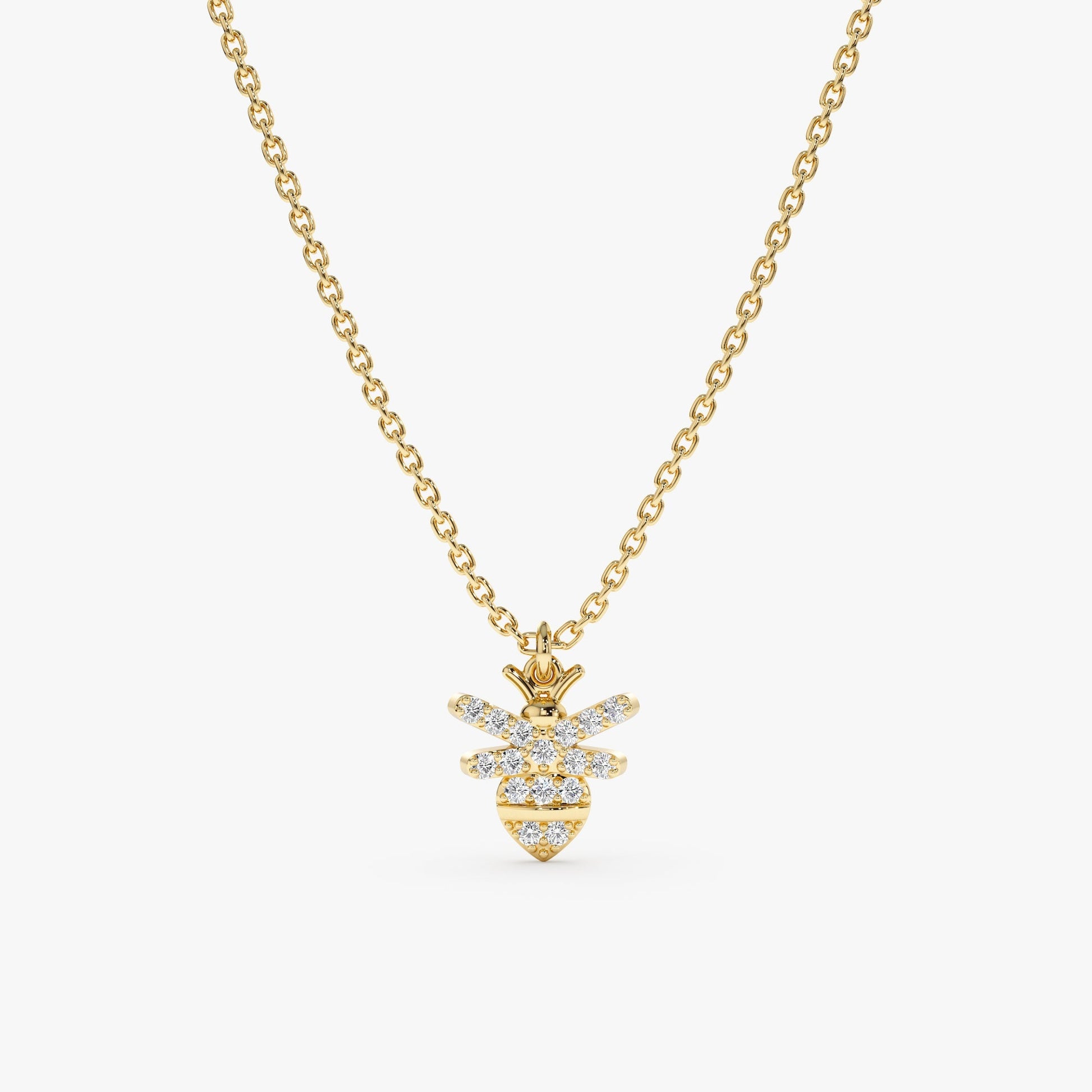 1.0 CT Round Bezel Solitaire Lab Grown Diamond Necklace