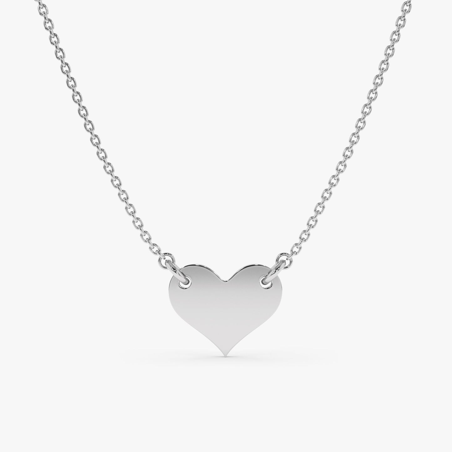 1.0 CT Round Bezel Solitaire Lab Grown Diamond Necklace