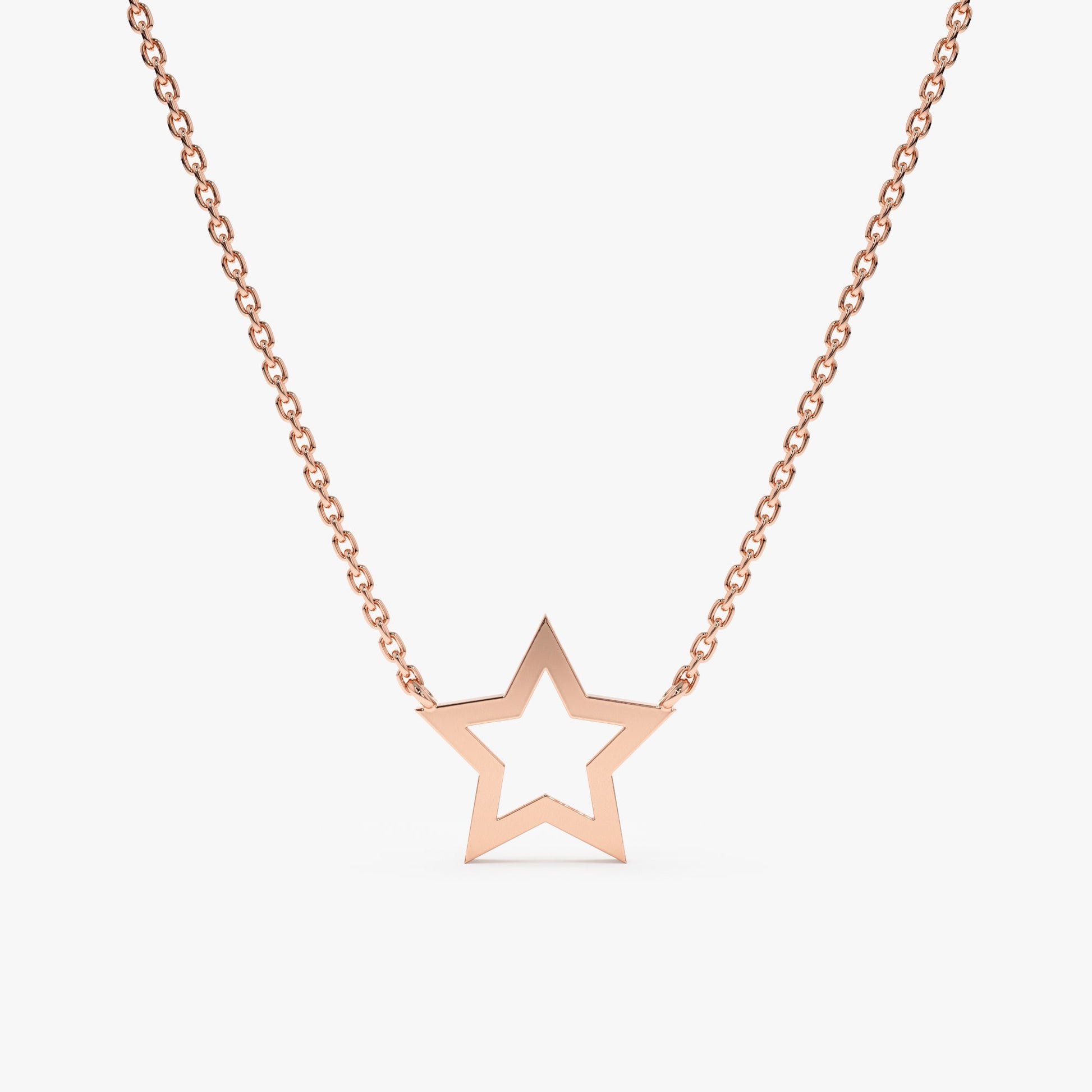 1.0 CT Round Bezel Solitaire Lab Grown Diamond Necklace