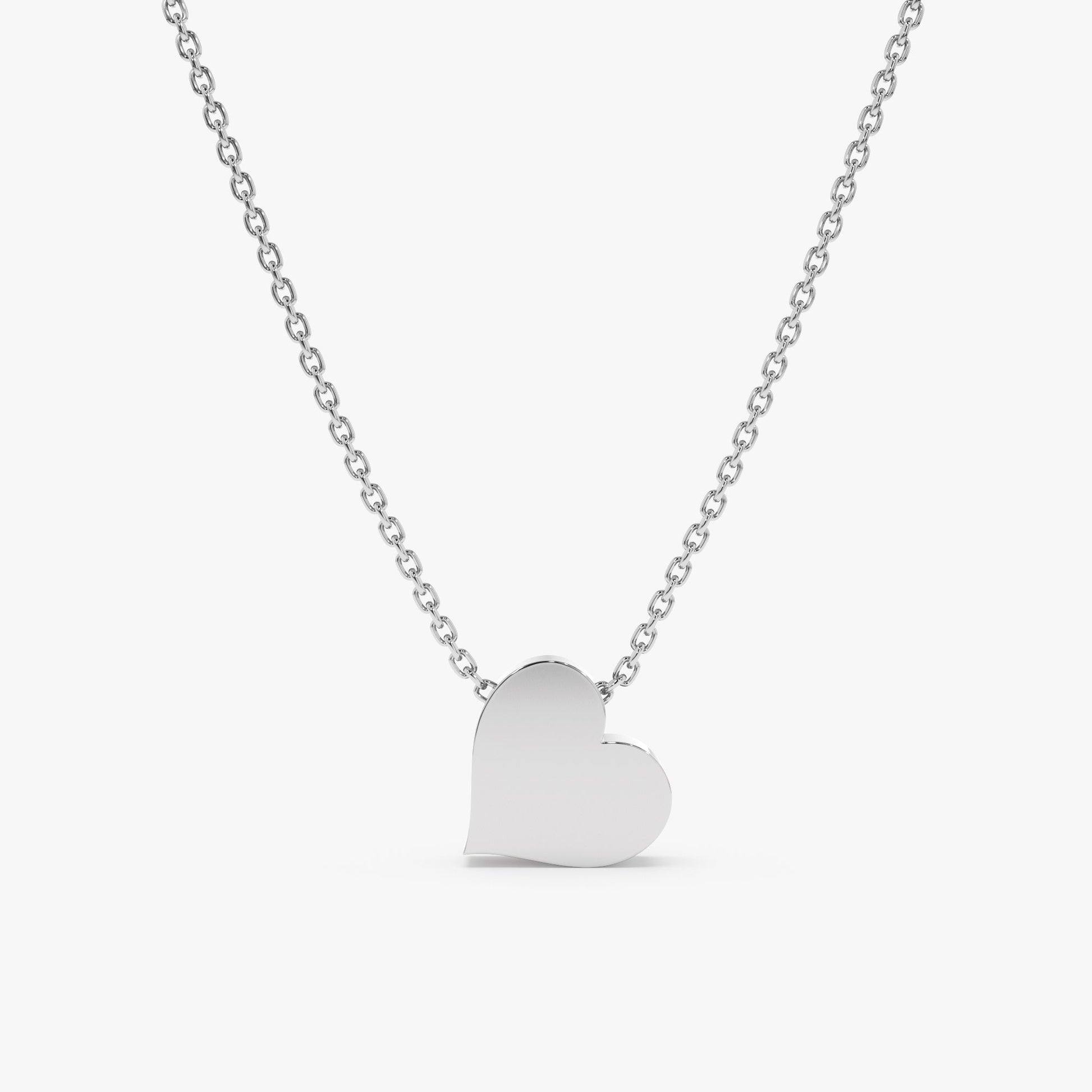 1.0 CT Round Bezel Solitaire Lab Grown Diamond Necklace