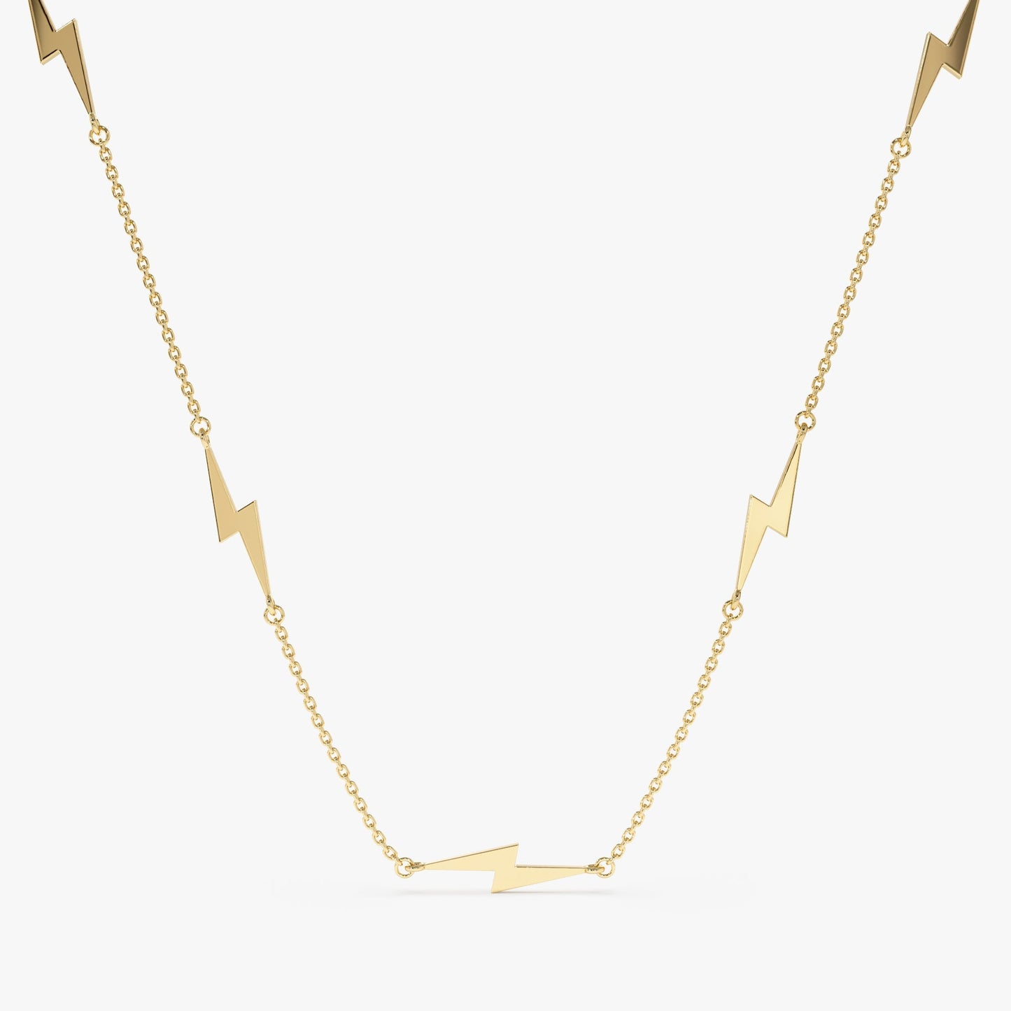 1.0 CT Round Bezel Solitaire Lab Grown Diamond Necklace