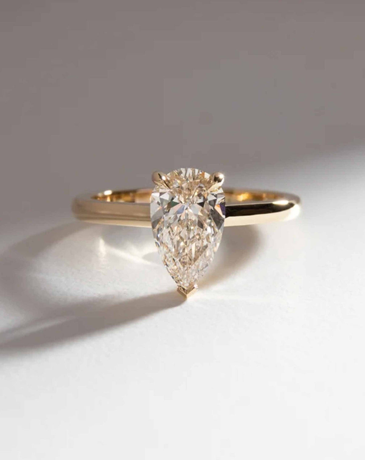 Emerald Pave Engagement Ring – 1 CT Lab Grown Diamond