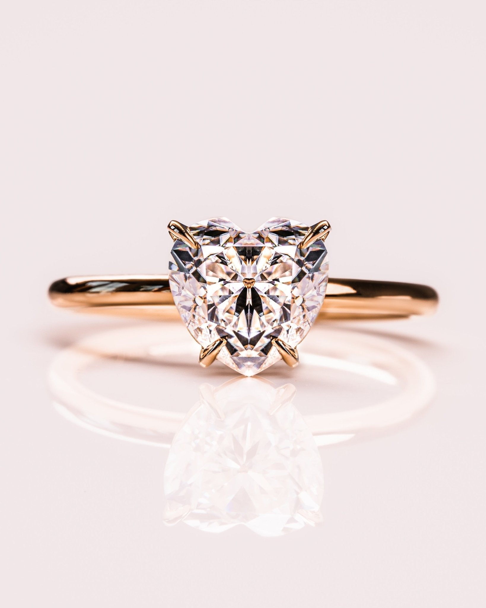 Cushion Hidden Halo Lab Grown Diamond Engagement Ring