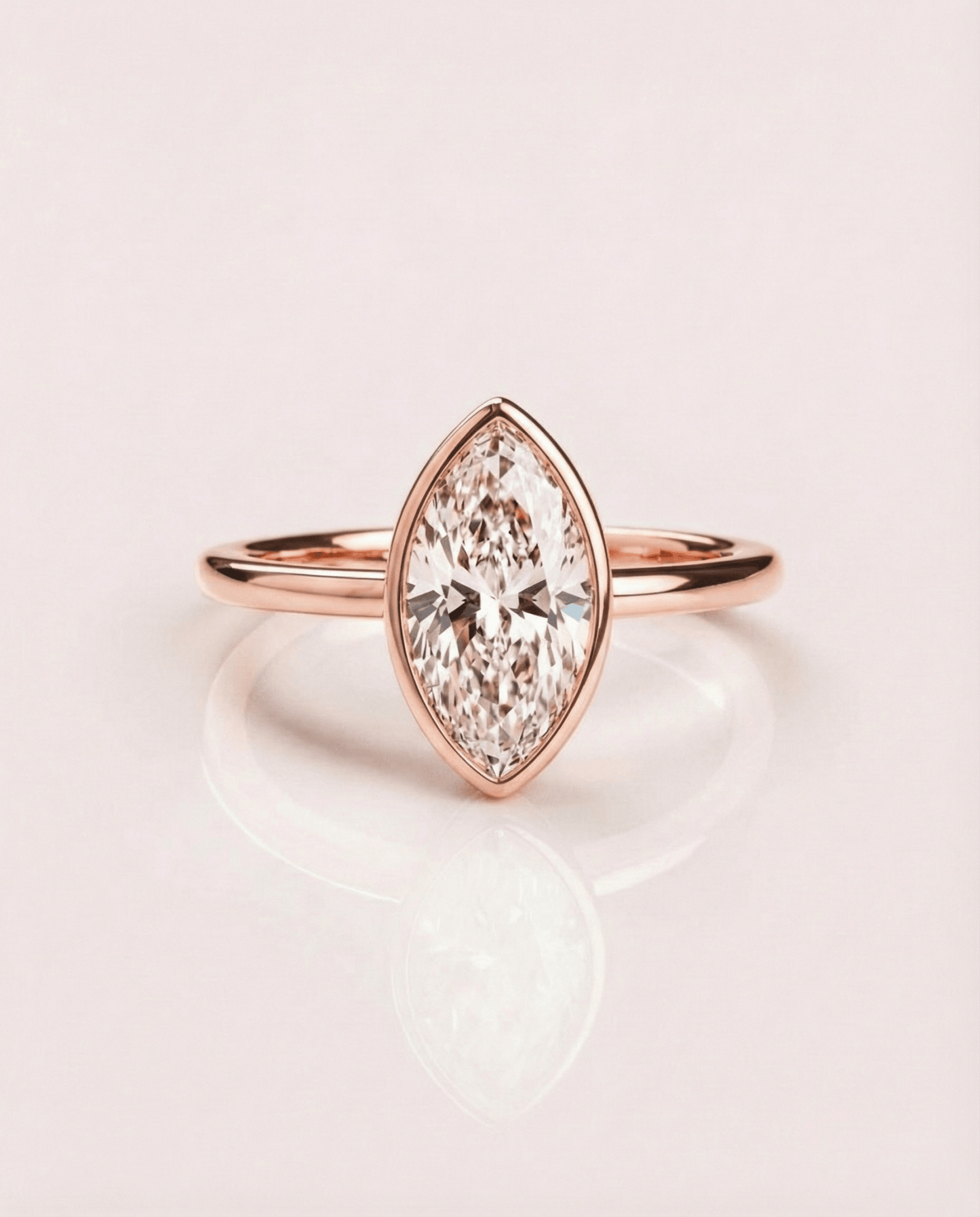 Cushion Hidden Halo Lab Grown Diamond Engagement Ring