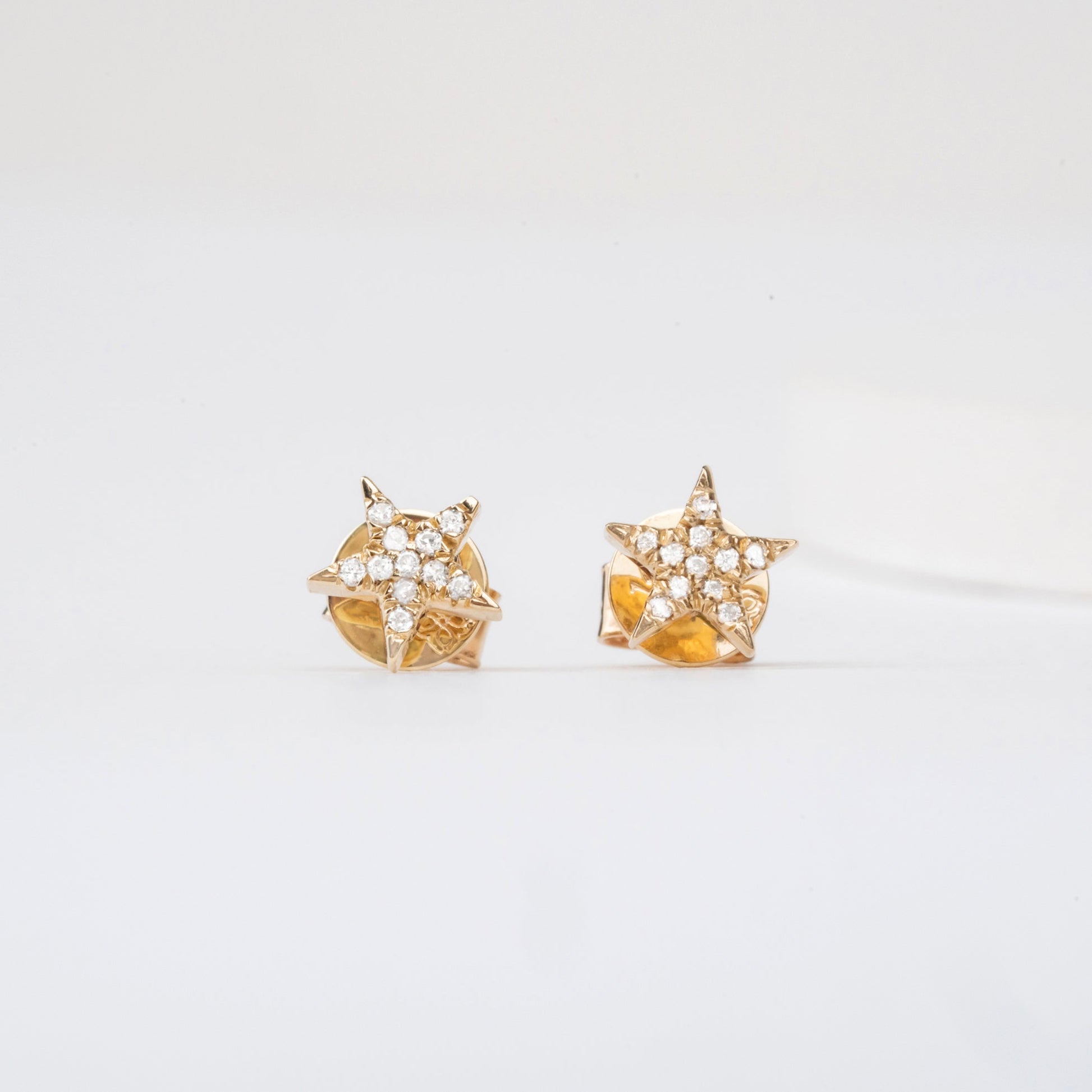 1.0 CT Round Bezel Solitaire Lab Grown Diamond Earrings