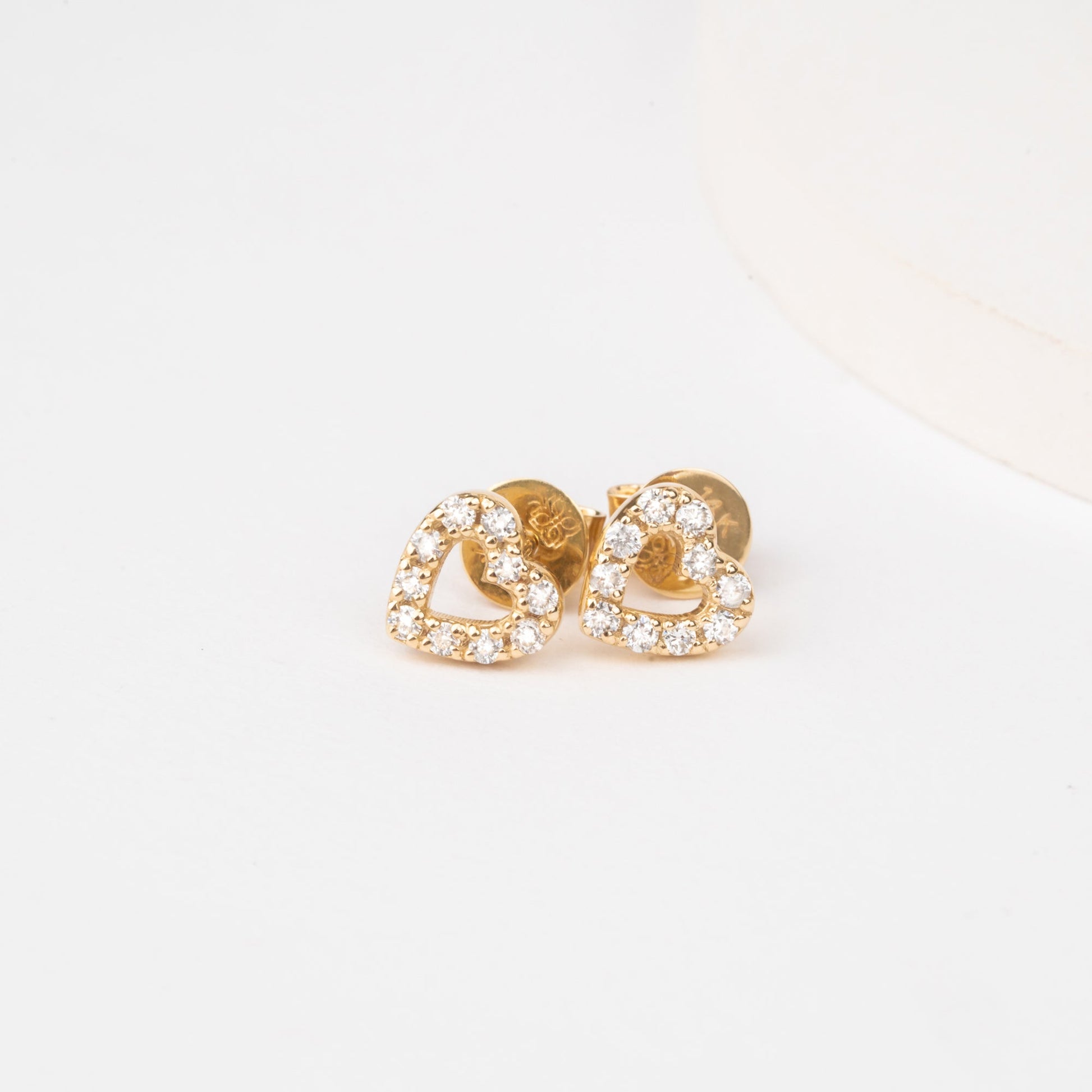 1.0 CT Round Bezel Solitaire Lab Grown Diamond Earrings