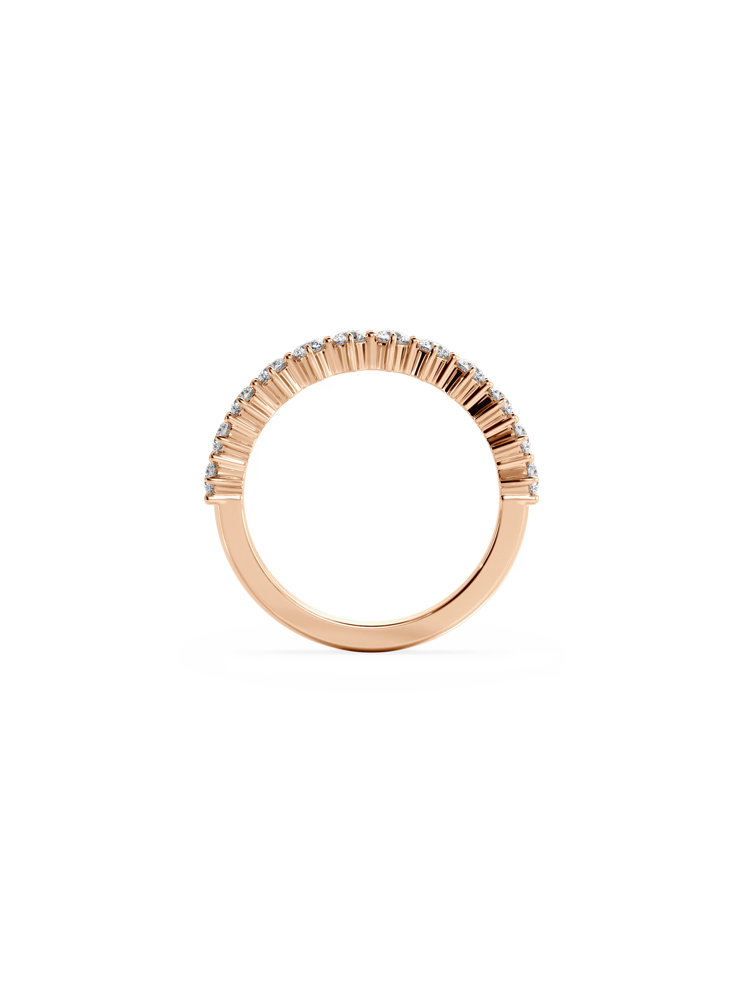 0.37 CT Round Full Eternity Lab Grown Diamond Wedding Band