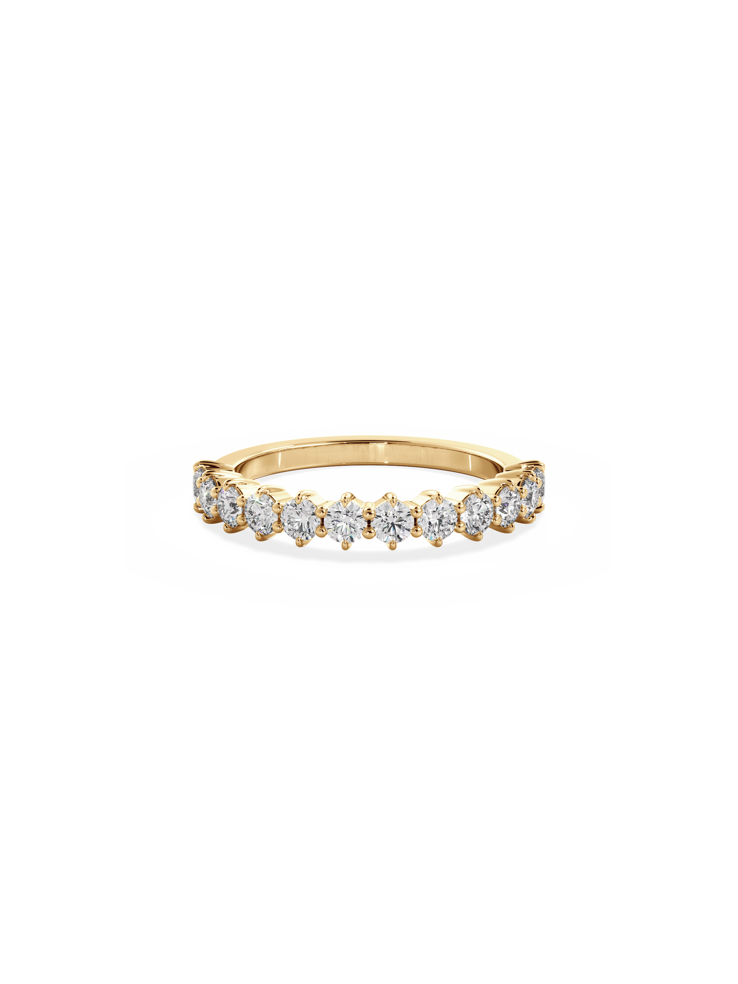 0.37 CT Round Full Eternity Lab Grown Diamond Wedding Band