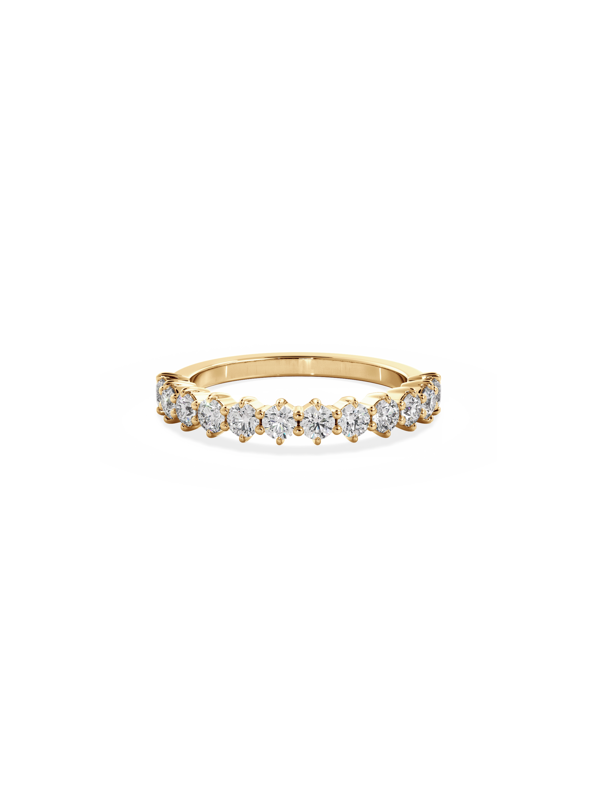 0.37 CT Round Full Eternity Lab Grown Diamond Wedding Band