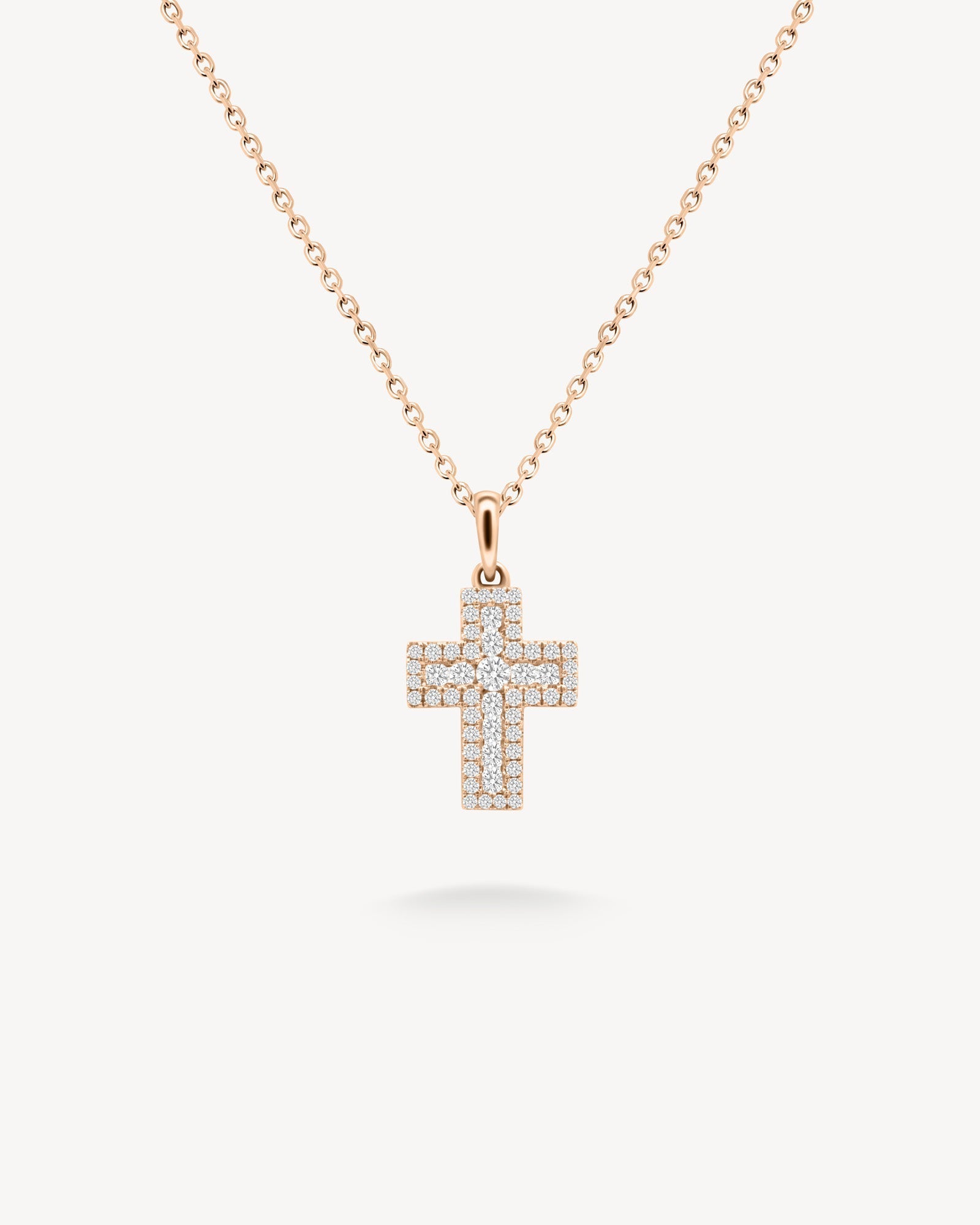 1.0 CT Round Bezel Solitaire Lab Grown Diamond Necklace