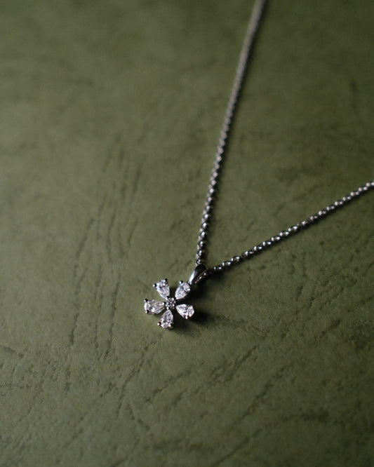 1.0 CT Round Bezel Solitaire Lab Grown Diamond Necklace