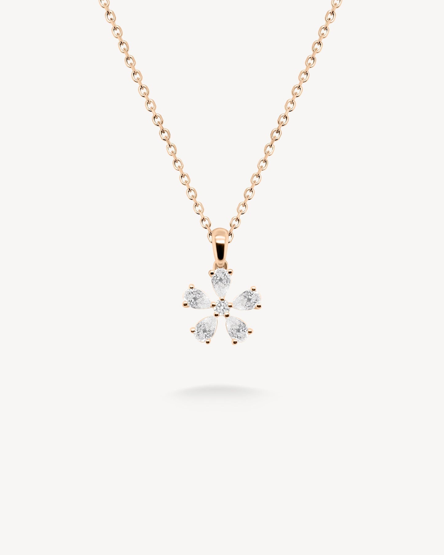 1.0 CT Round Bezel Solitaire Lab Grown Diamond Necklace