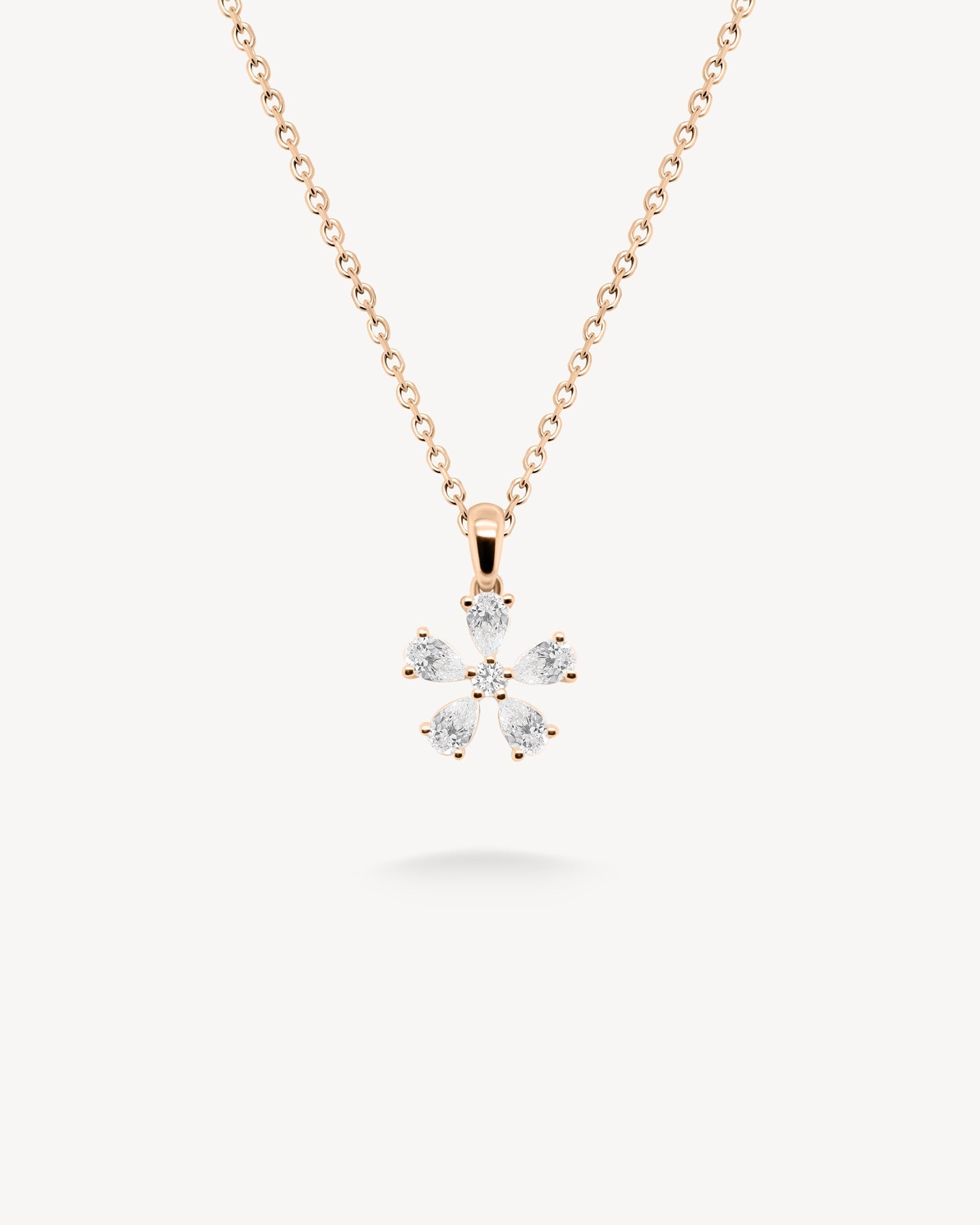1.0 CT Round Bezel Solitaire Lab Grown Diamond Necklace