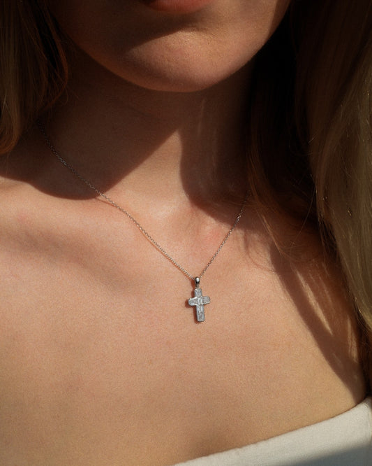 1.0 CT Round Bezel Solitaire Lab Grown Diamond Necklace