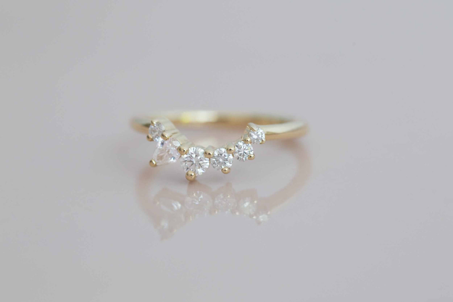 0.37 CT Round Full Eternity Lab Grown Diamond Wedding Band