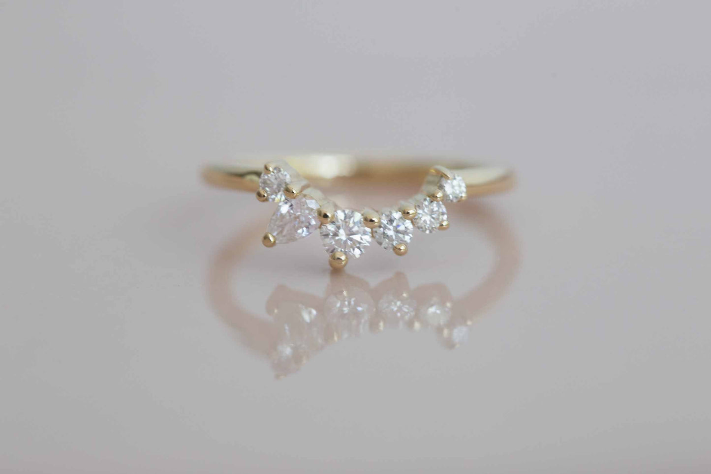 0.37 CT Round Full Eternity Lab Grown Diamond Wedding Band