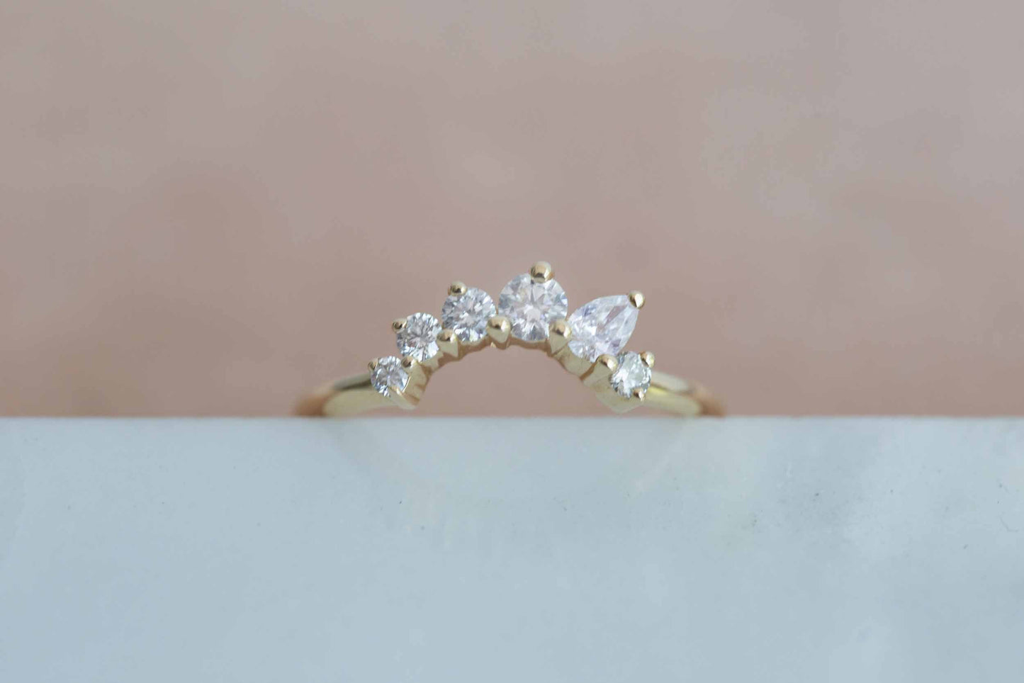 0.37 CT Round Full Eternity Lab Grown Diamond Wedding Band