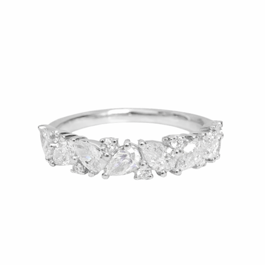 0.37 CT Round Full Eternity Lab Grown Diamond Wedding Band
