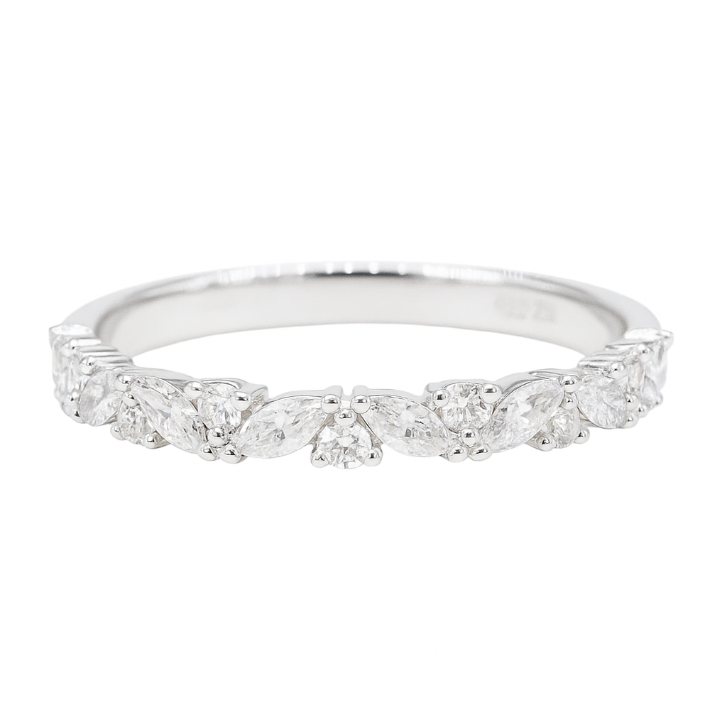0.37 CT Round Full Eternity Lab Grown Diamond Wedding Band