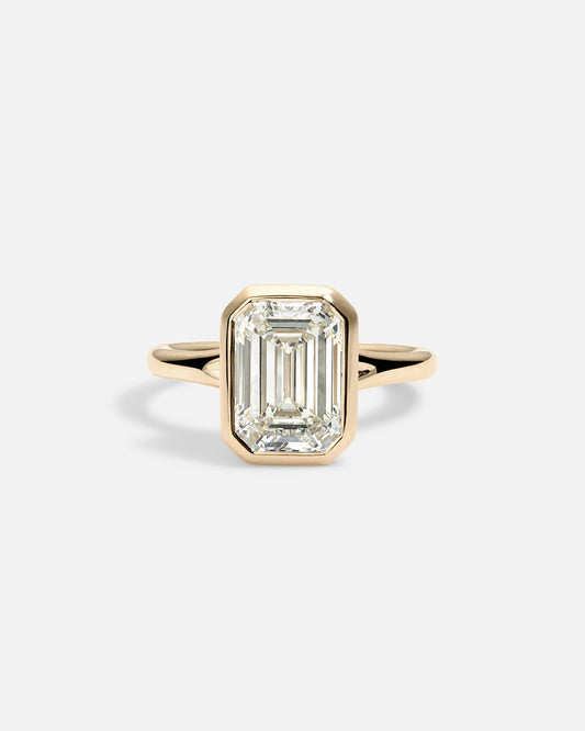 Marquise Cut Cluster Styled Lab Grown Diamond Engagement Ring